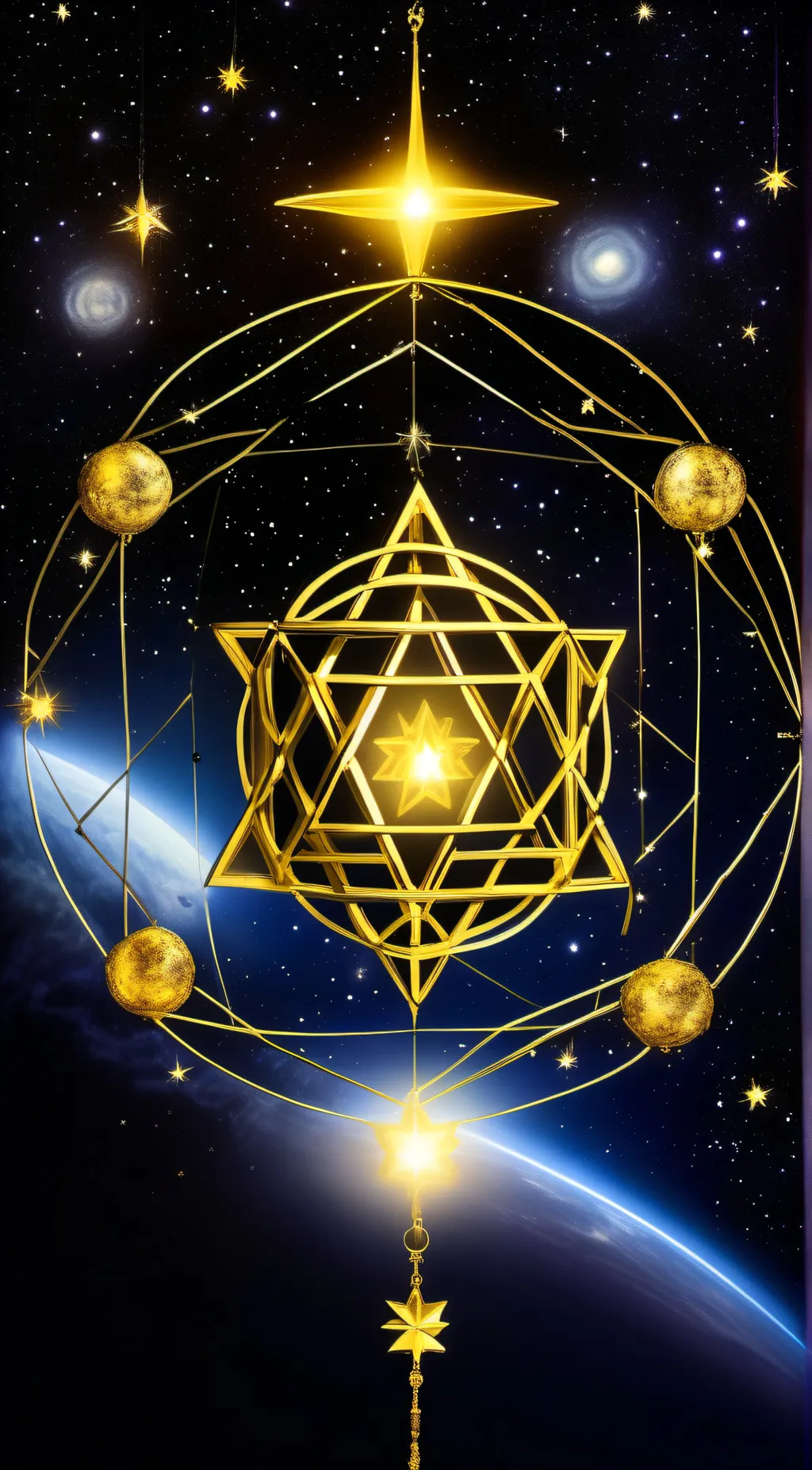 ai character: solar plex Healing background