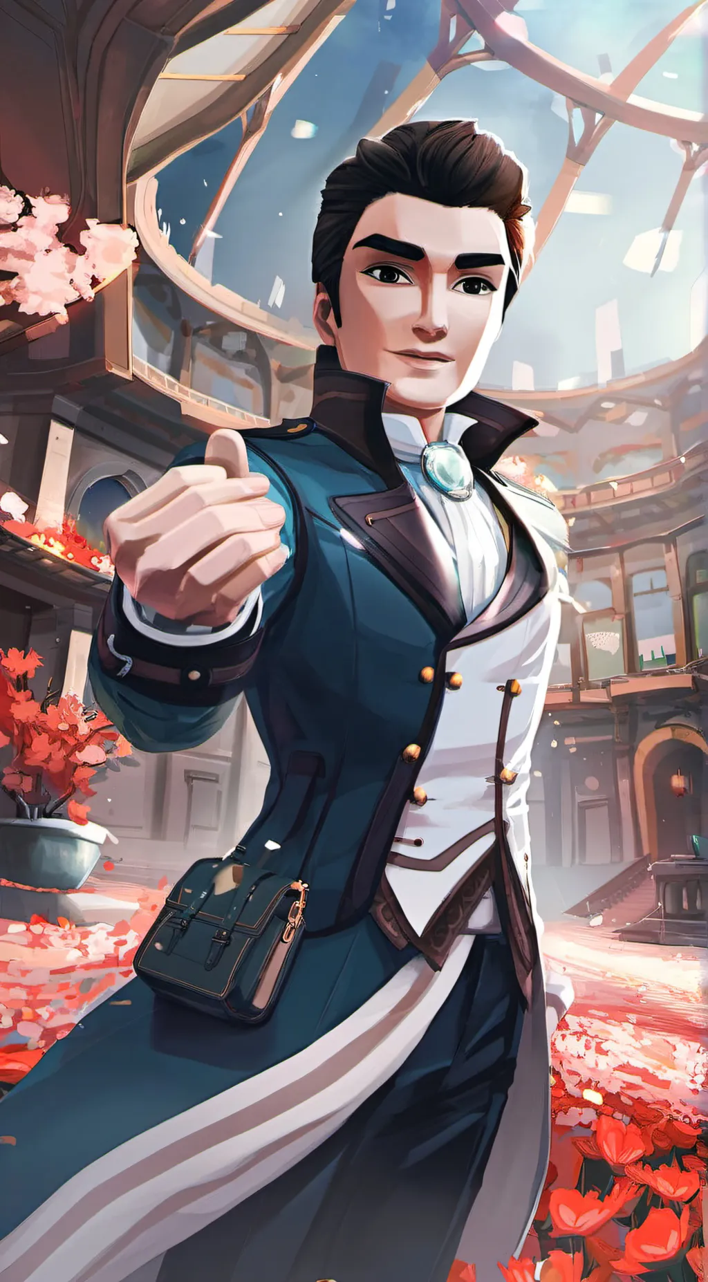 ai character: scott tracy background