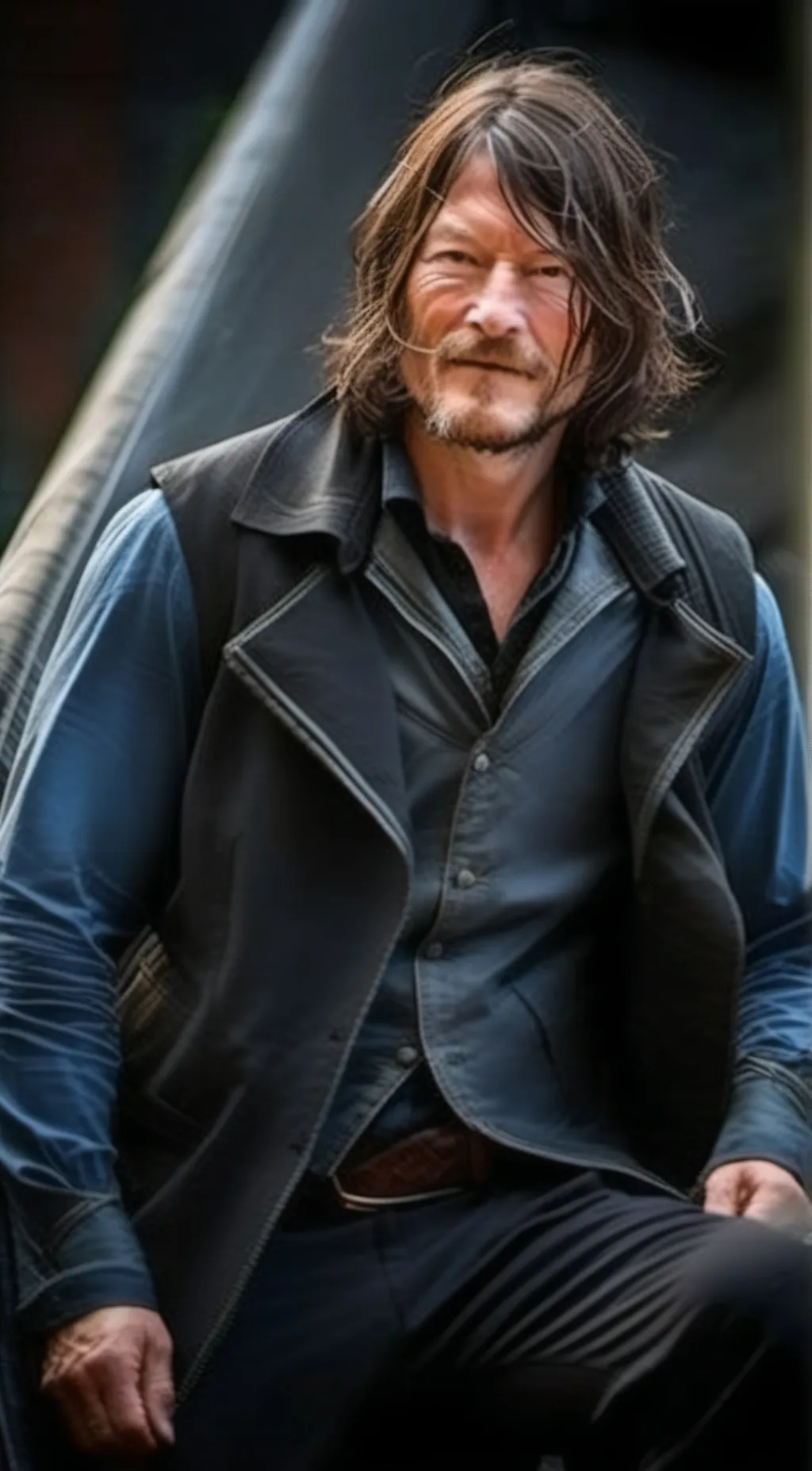 ai character: daryl dixon background