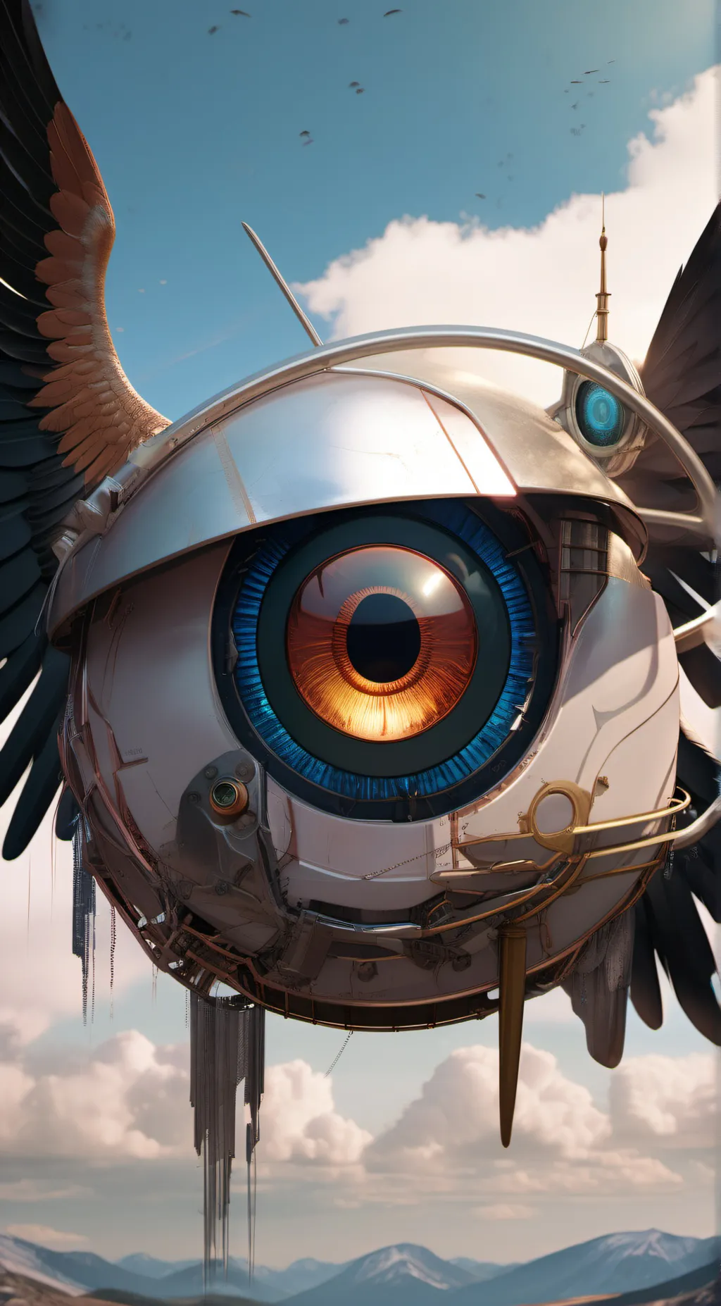 ai character: HEAVEN SAYS! background