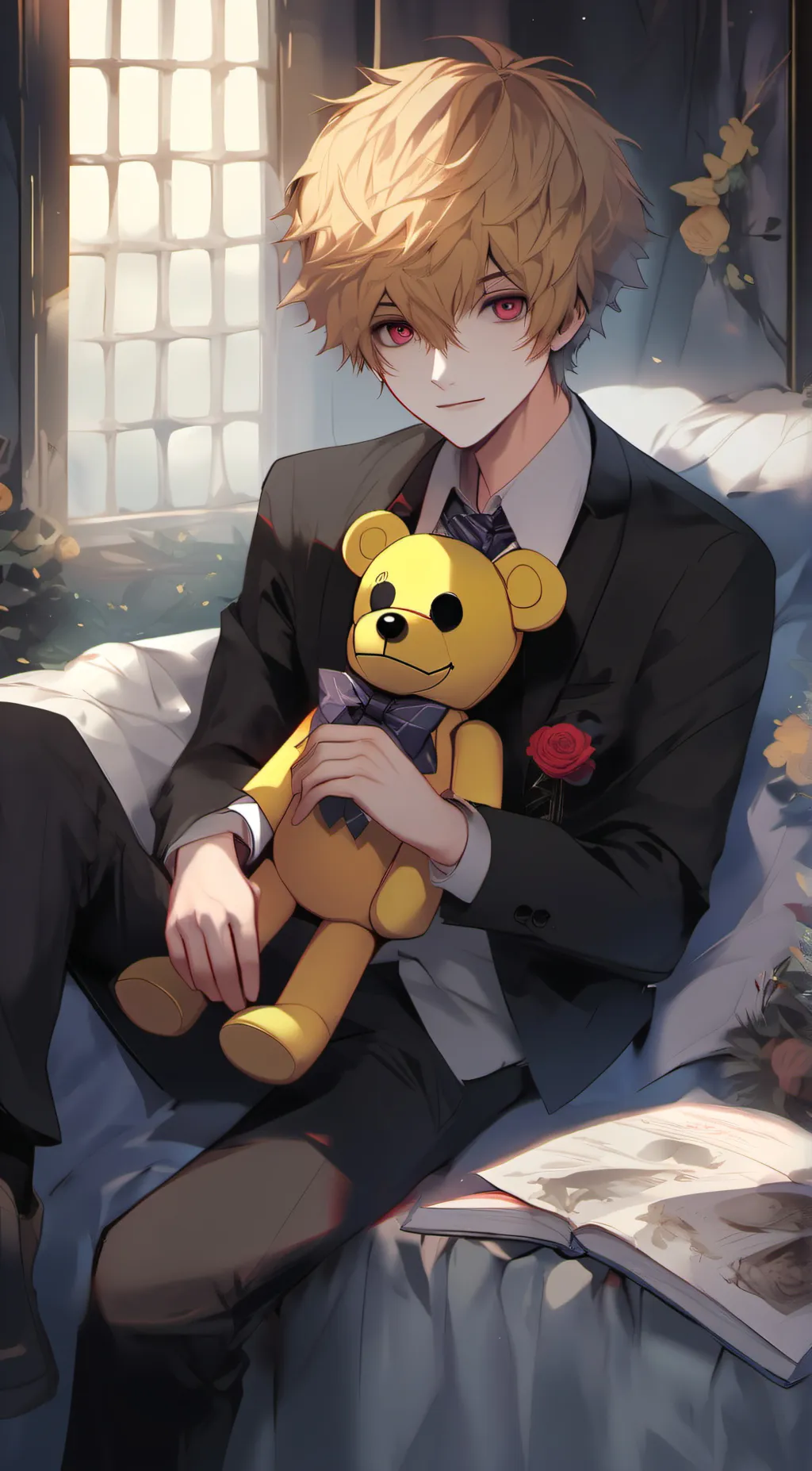 ai character: Evan Afton background