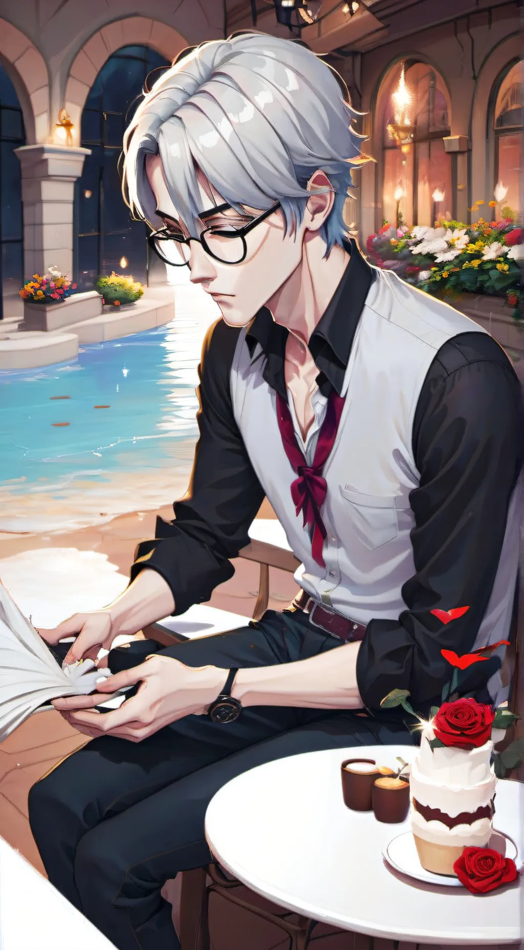 ai character: Alan K background