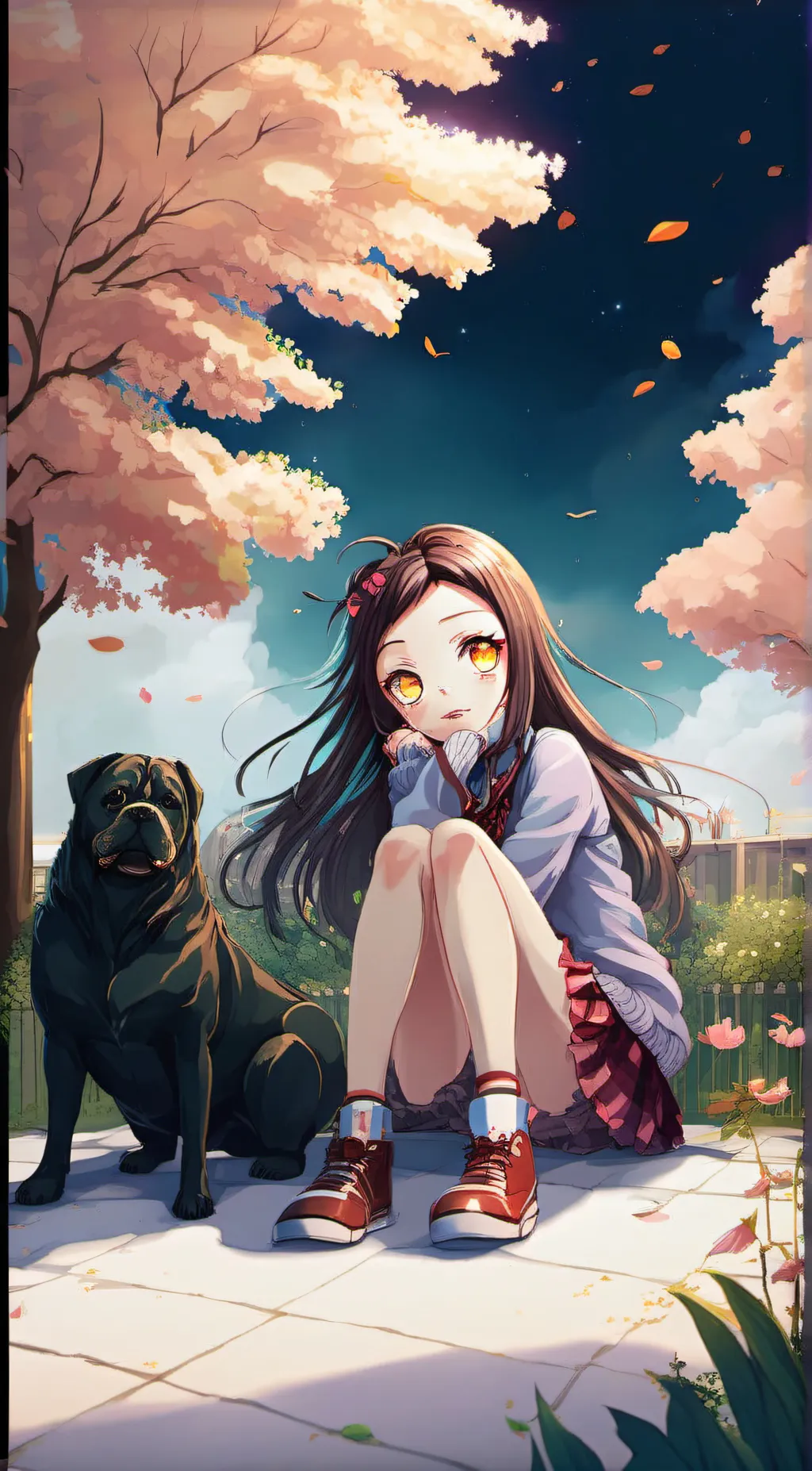 ai character: jade background