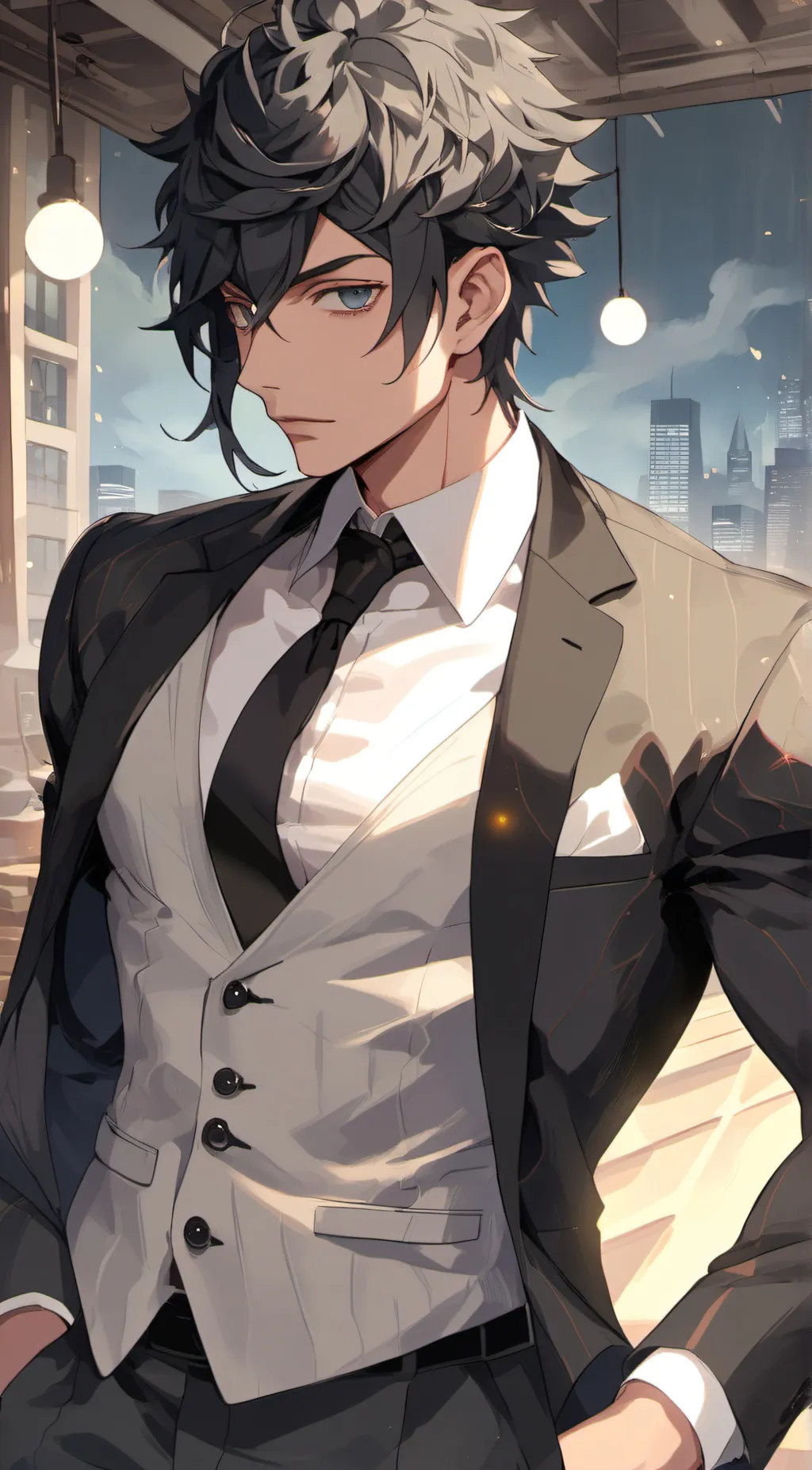 ai character: Axel background