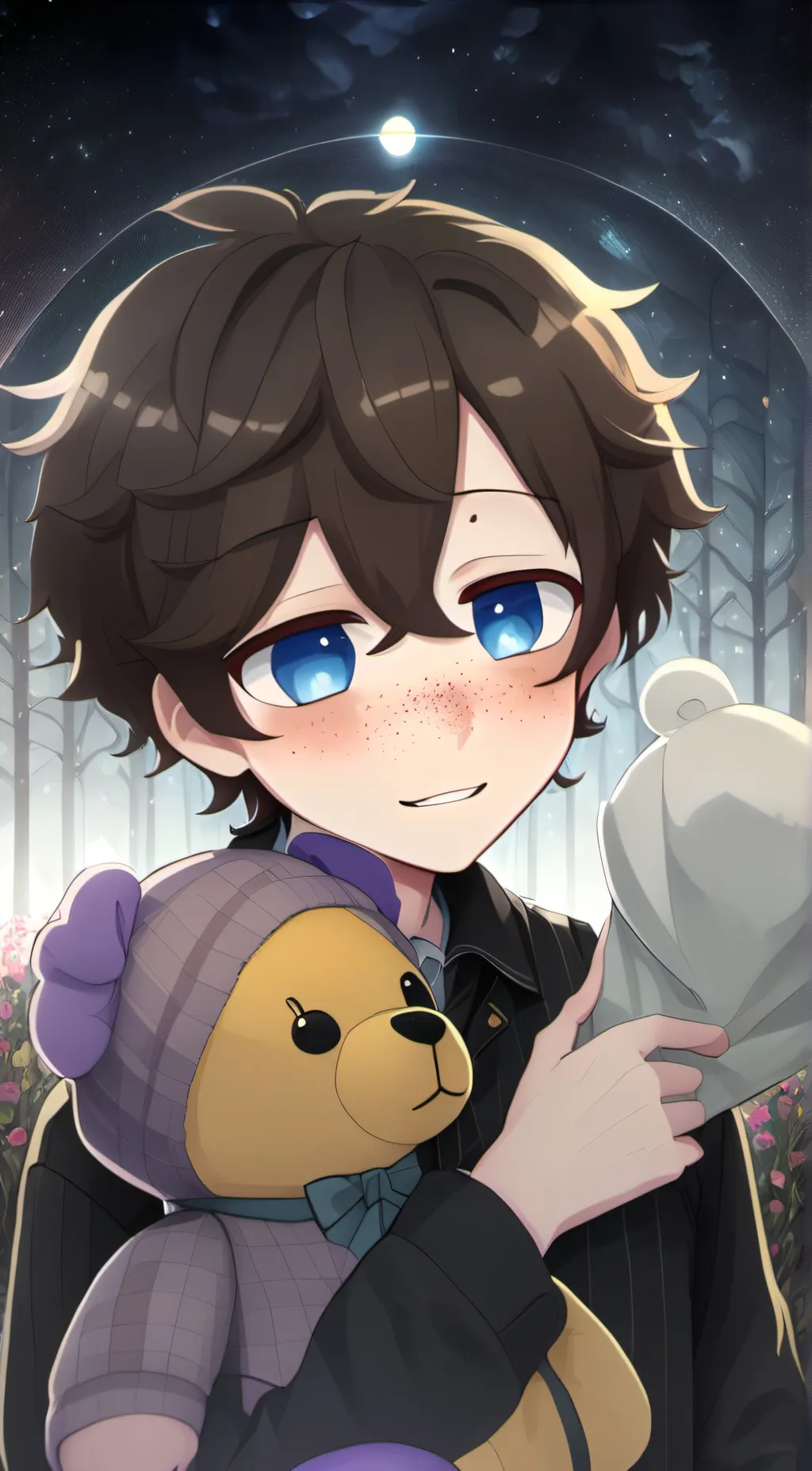 ai character: cc afton  background