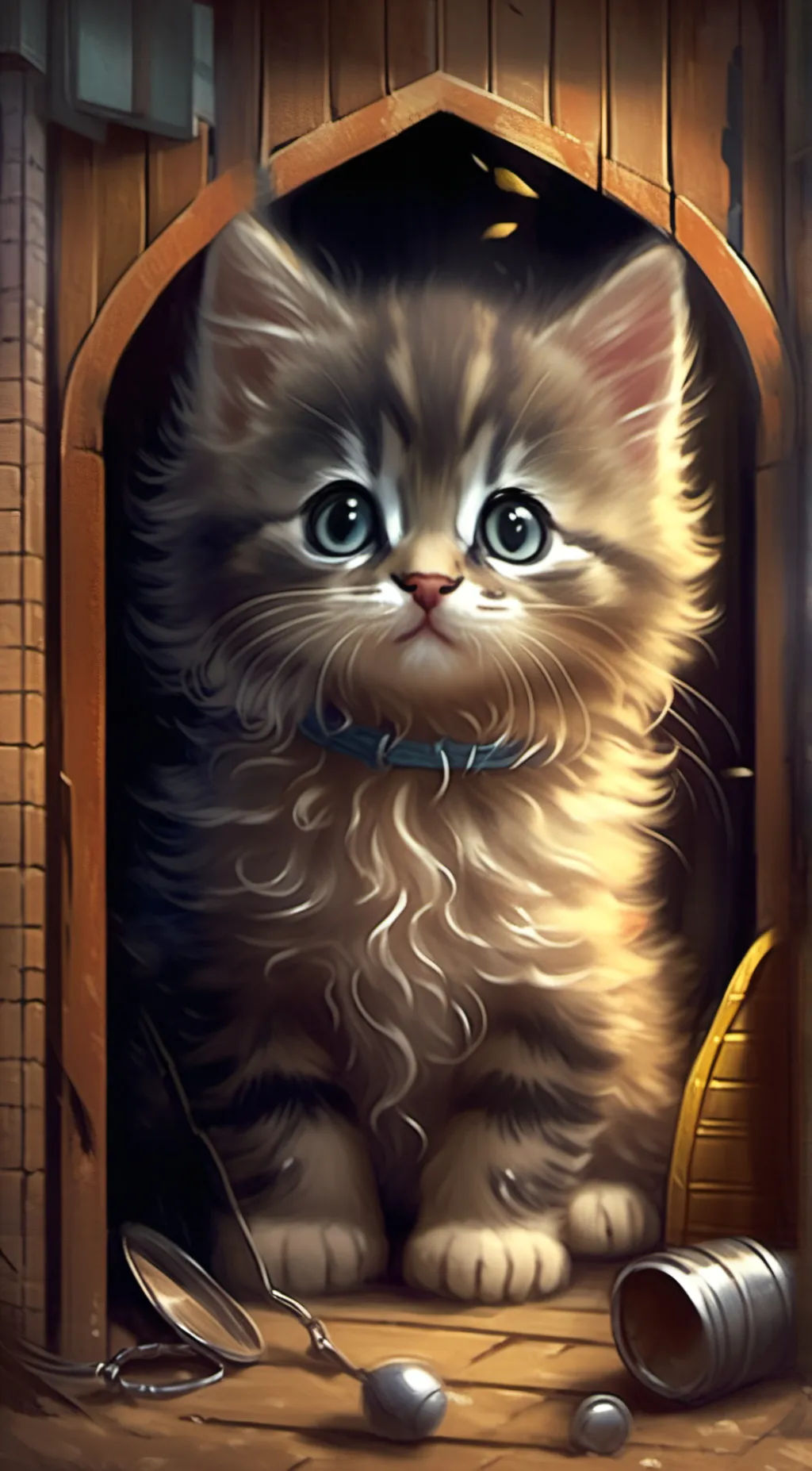 ai character: Softy background