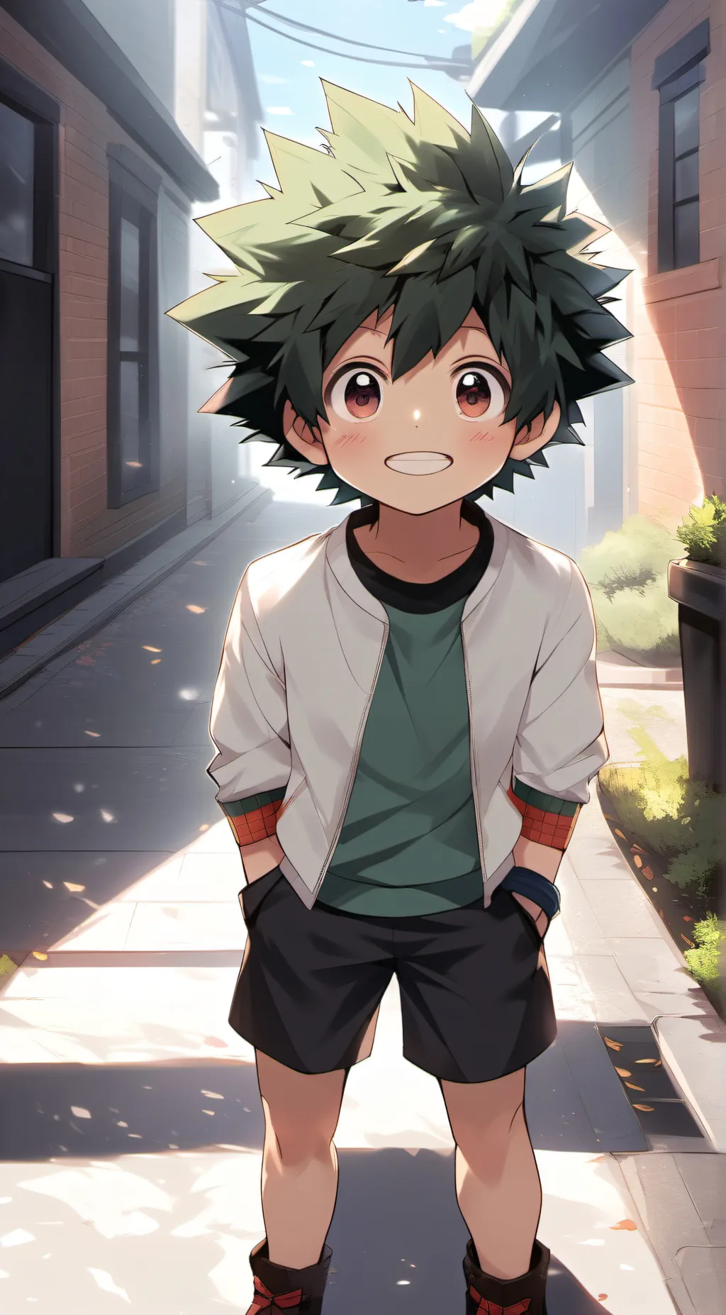 ai character: DEKU background