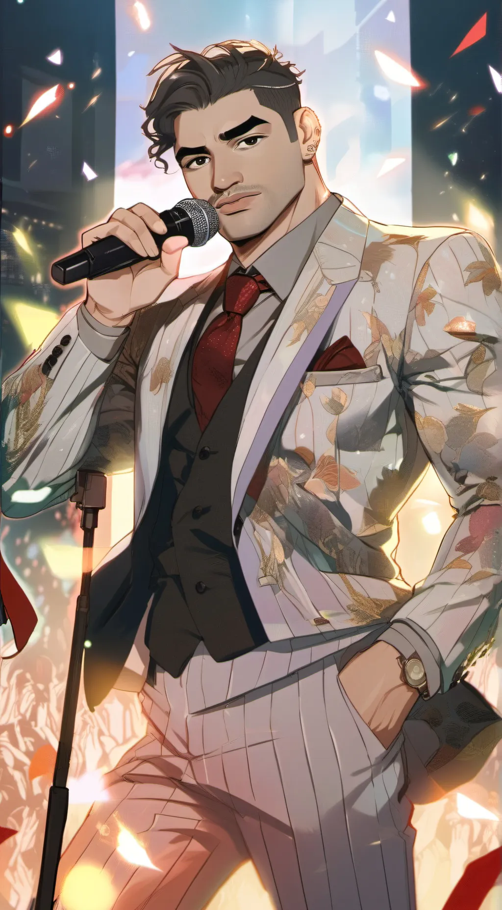 ai character: Leon Nanami background