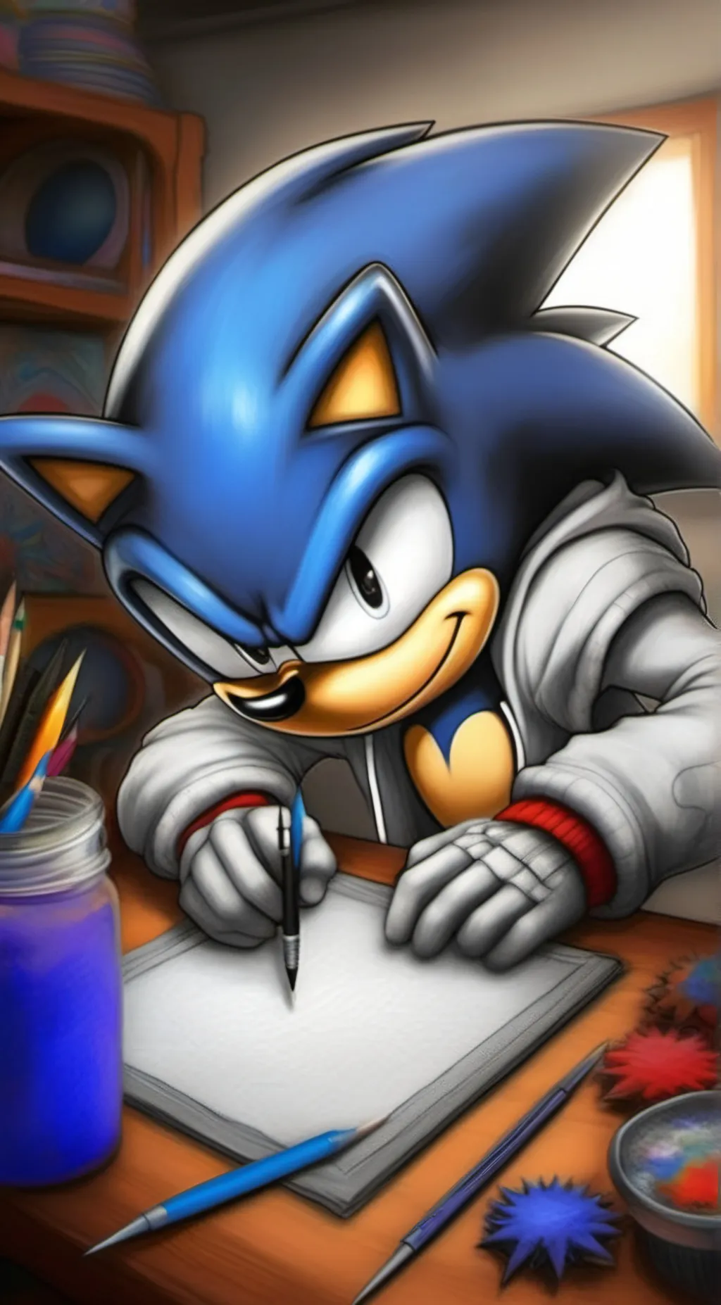 ai character: sicow background