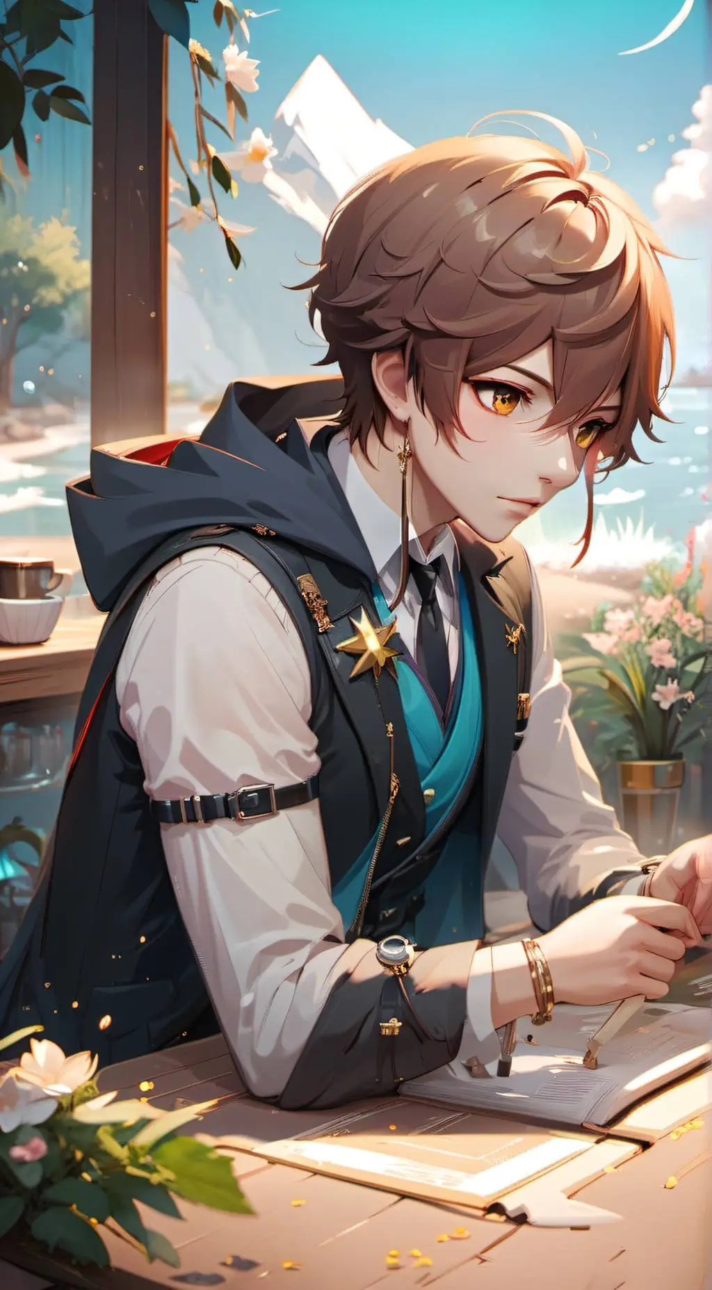 ai character: chaes background