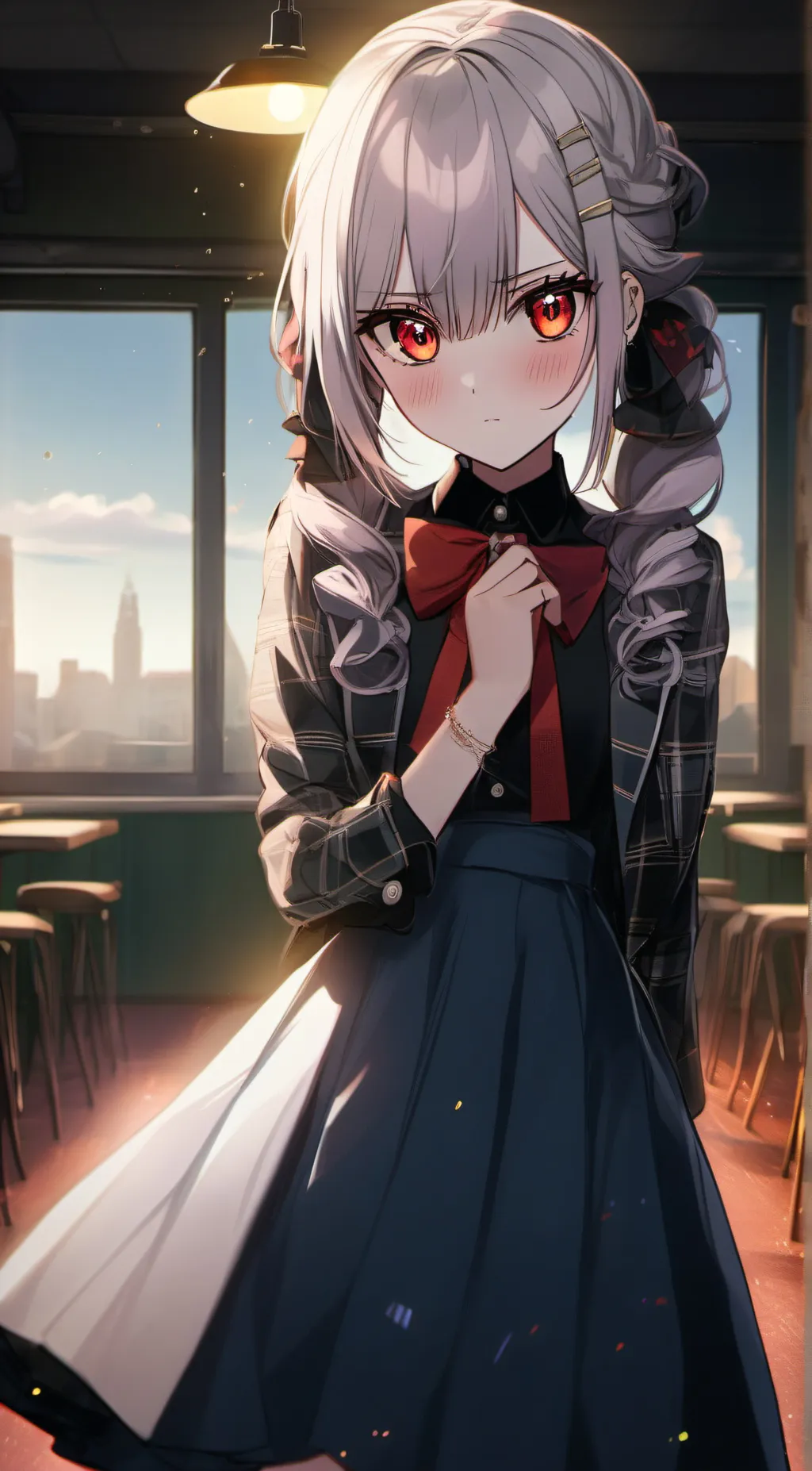 ai character: nicky background