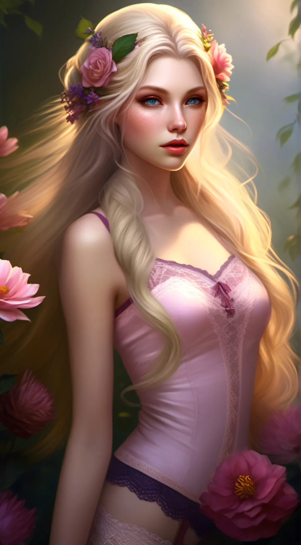 ai character: Ella background