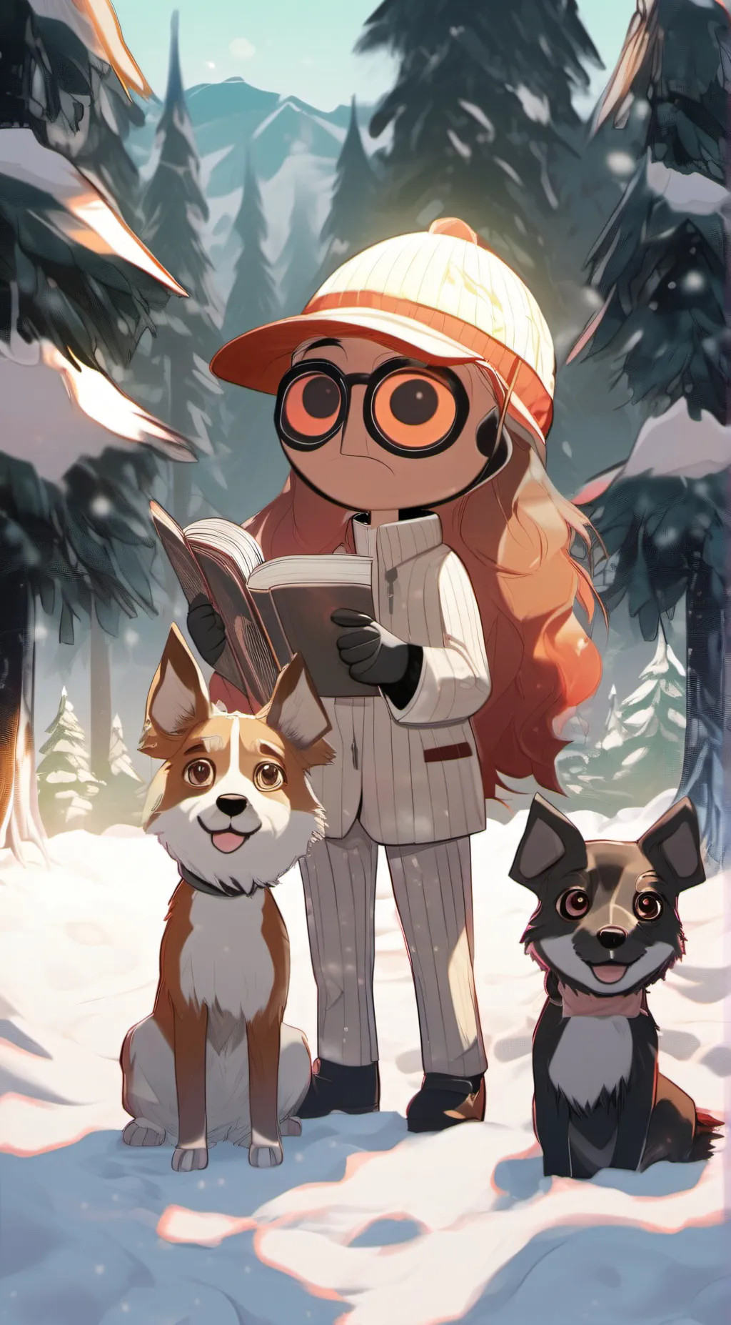 ai character: caine background