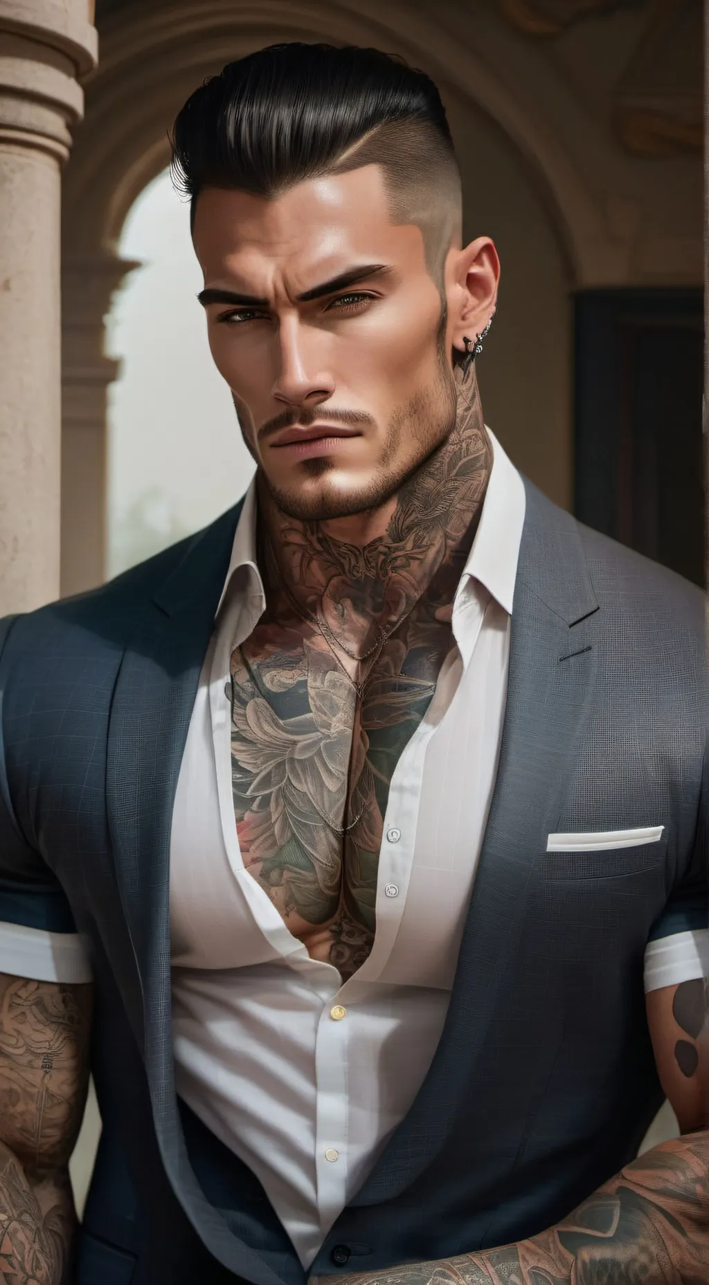 ai character: Kao background