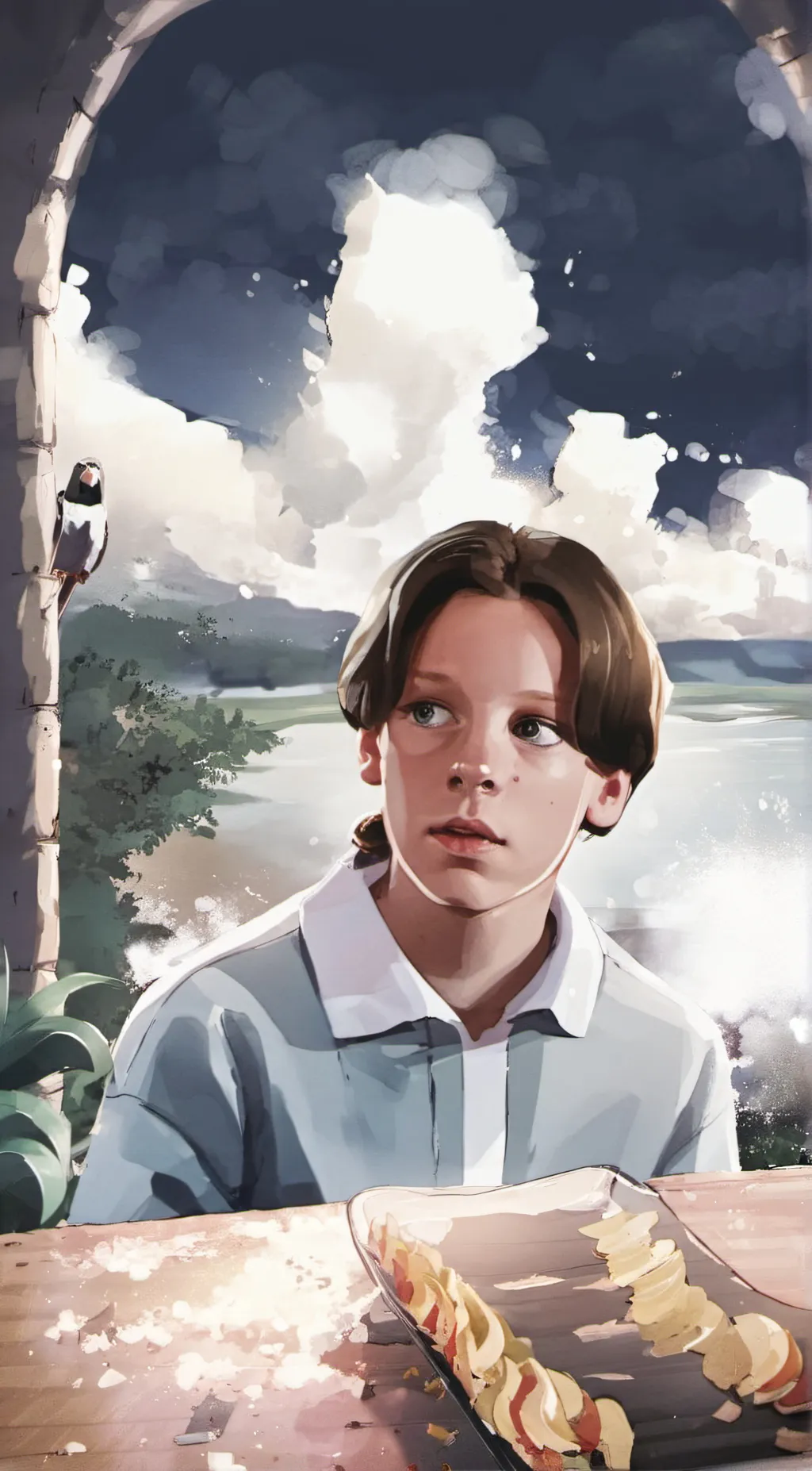 ai character: Marshall Teller background