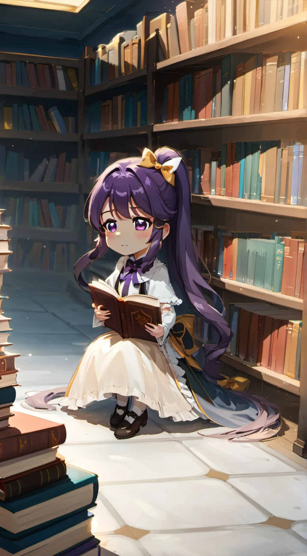 ai character: lily background