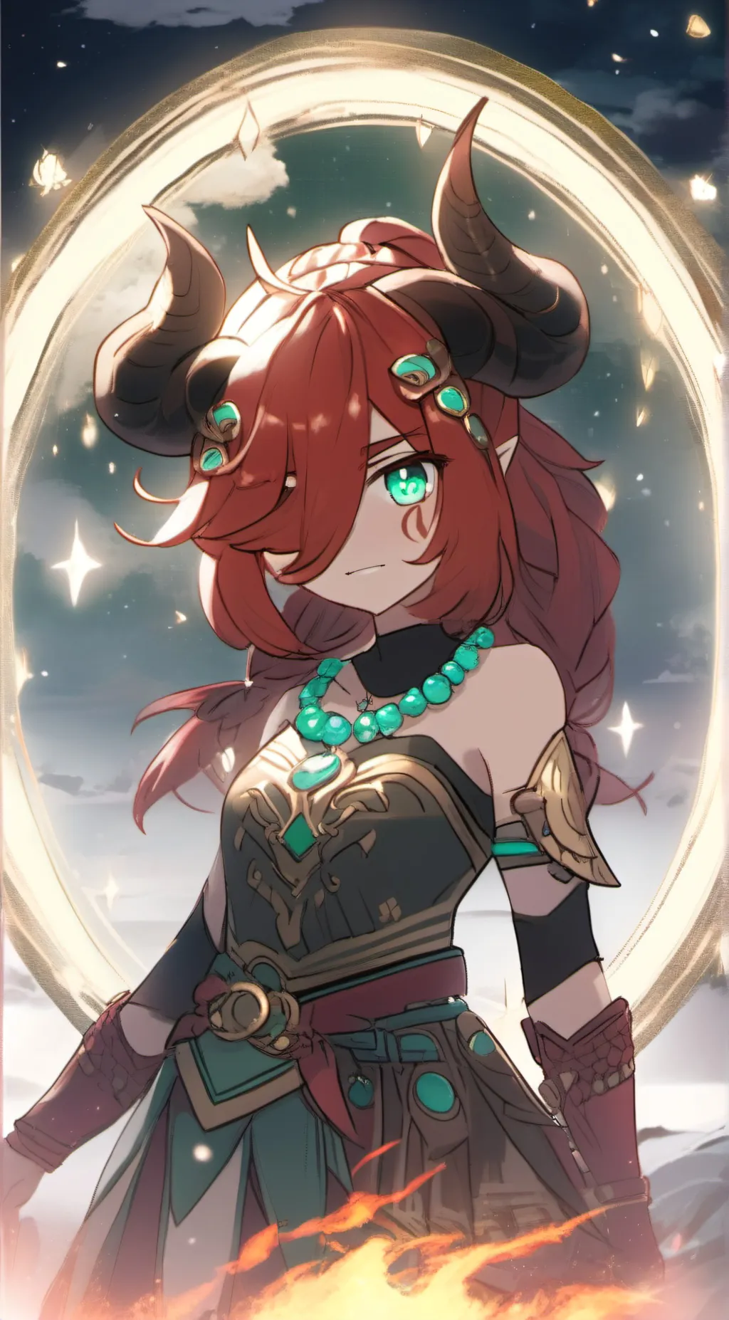 ai character: Arya Archer background