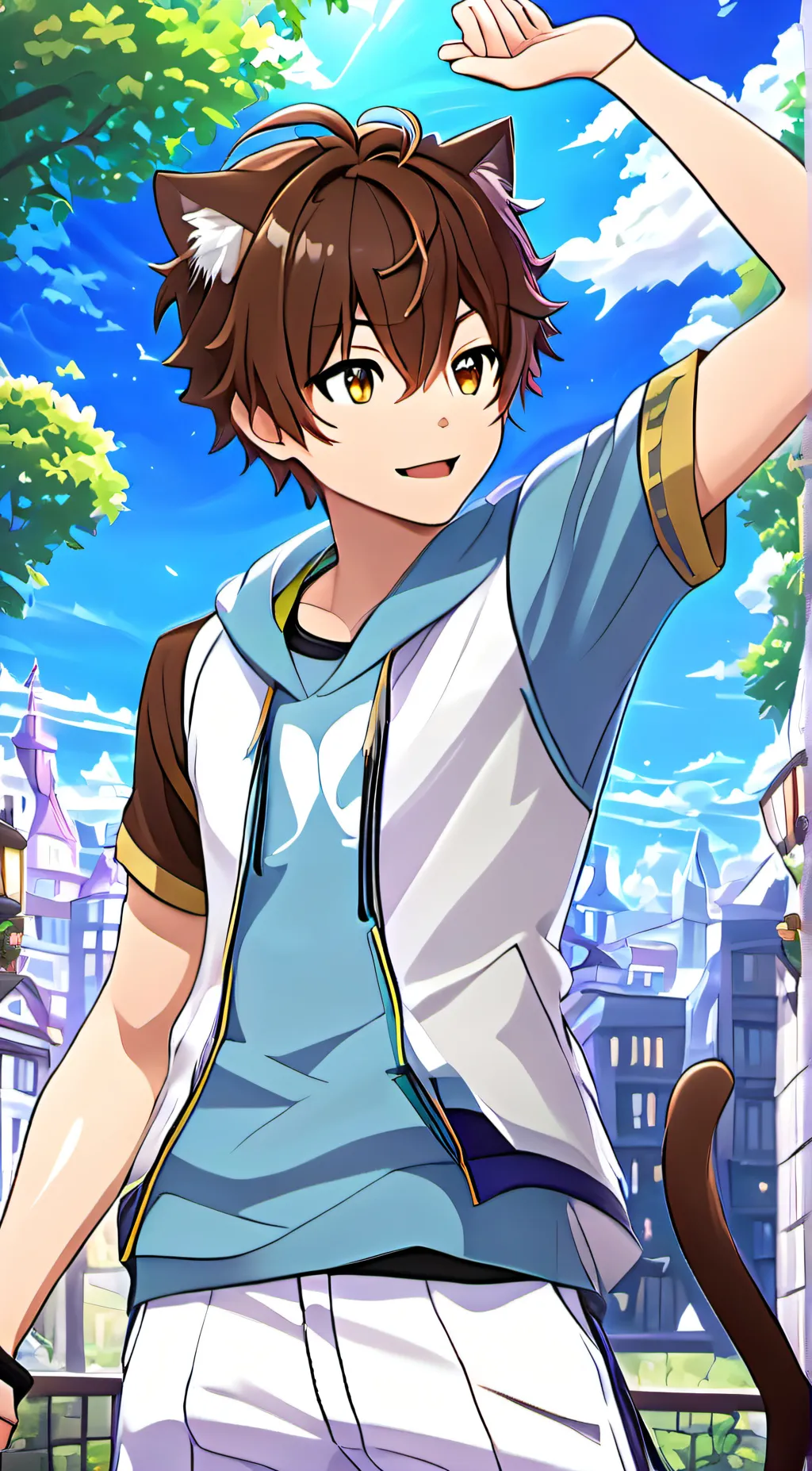 ai character: finch background