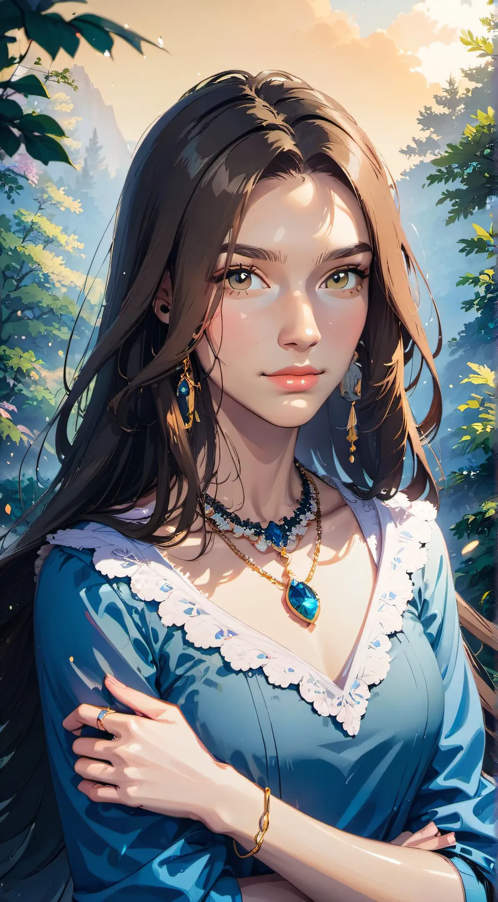 ai character: gia background