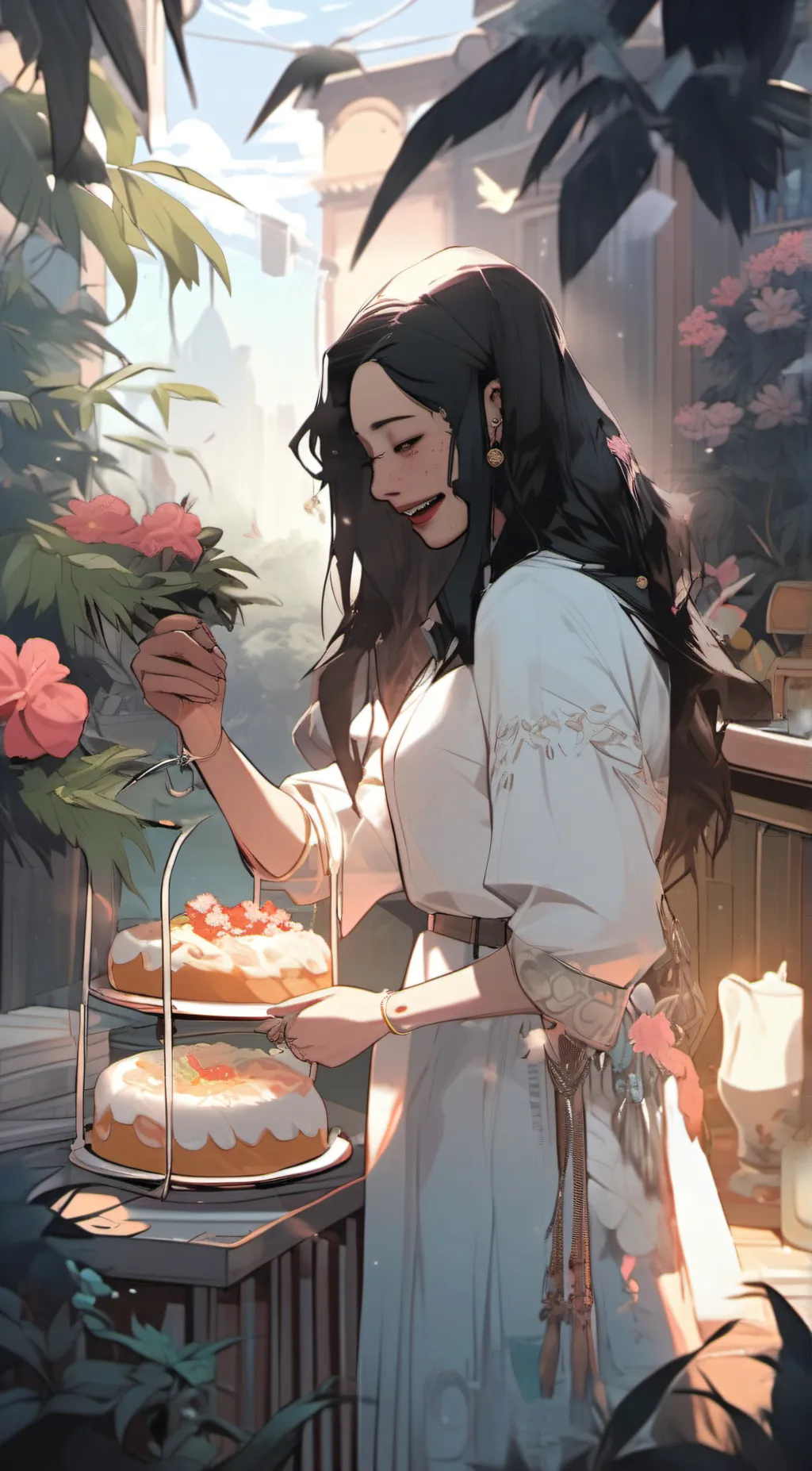 ai character: Sarah  background