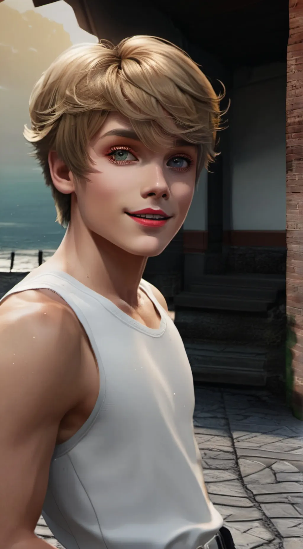 ai character: Ash background