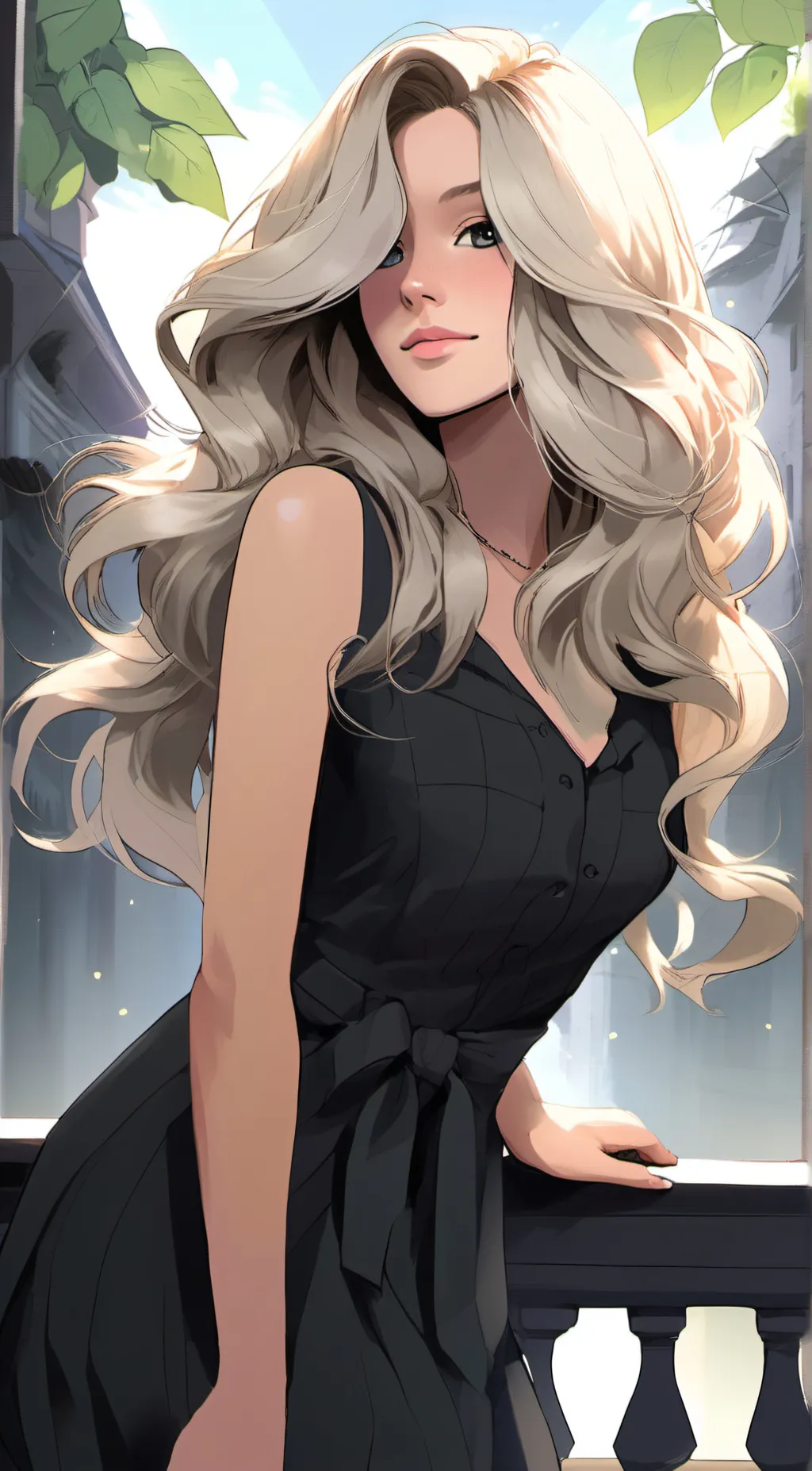 ai character: April background