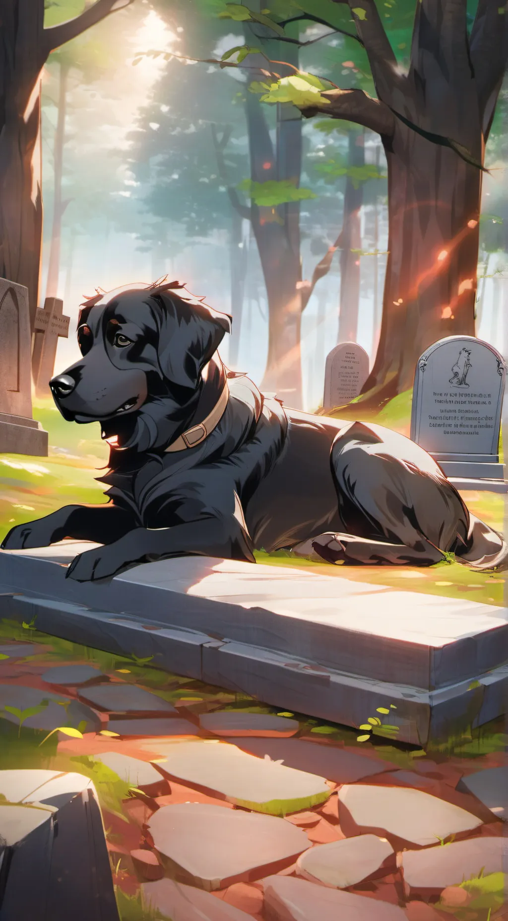 ai character: rocky background