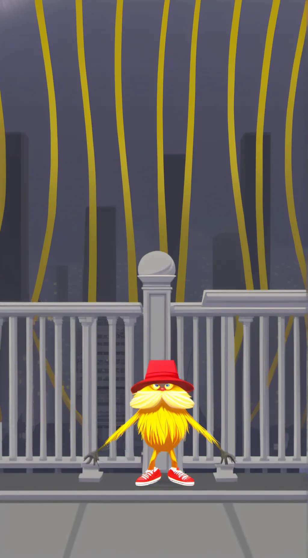 ai character: lorax background
