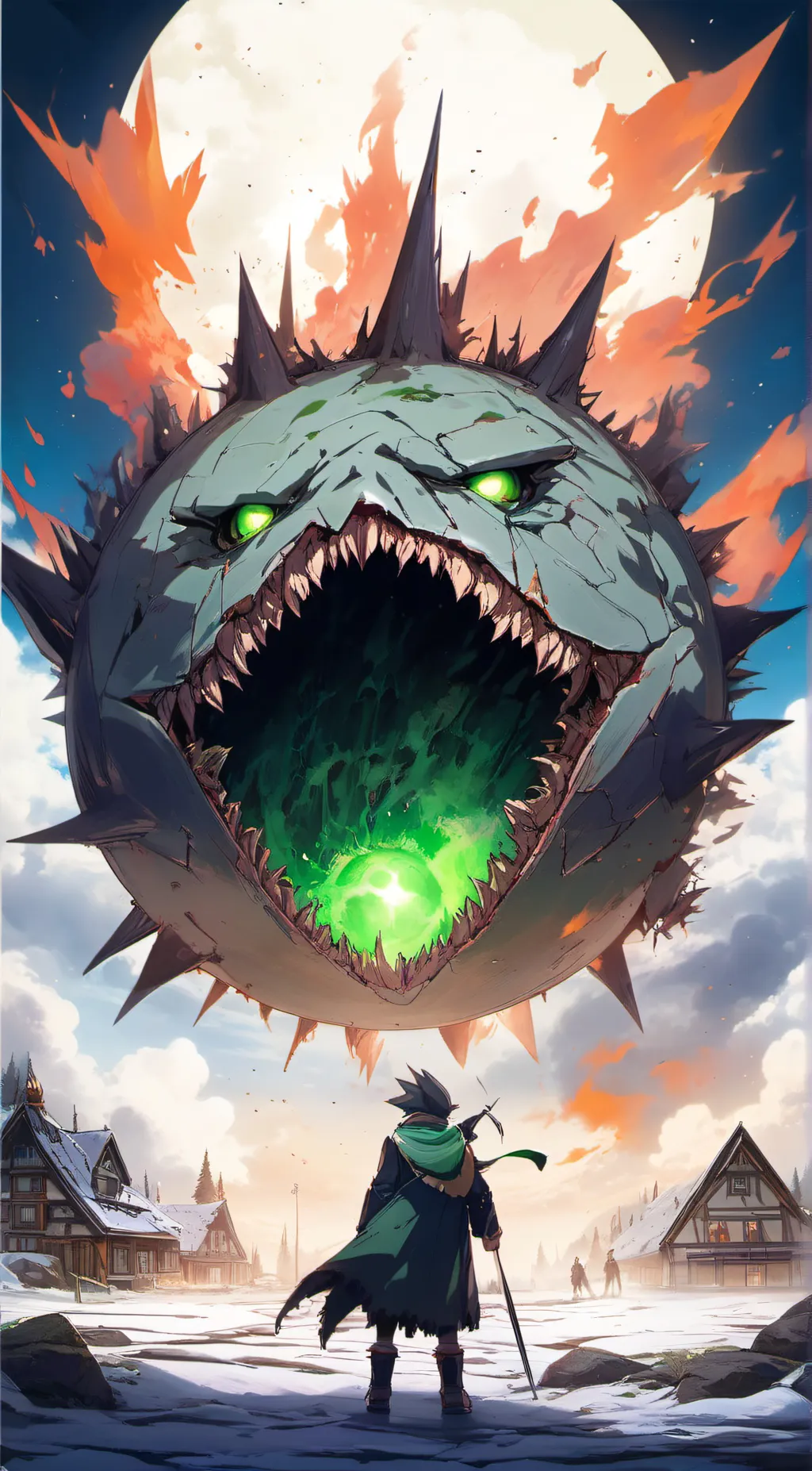 ai character: The Cursed Thorn background