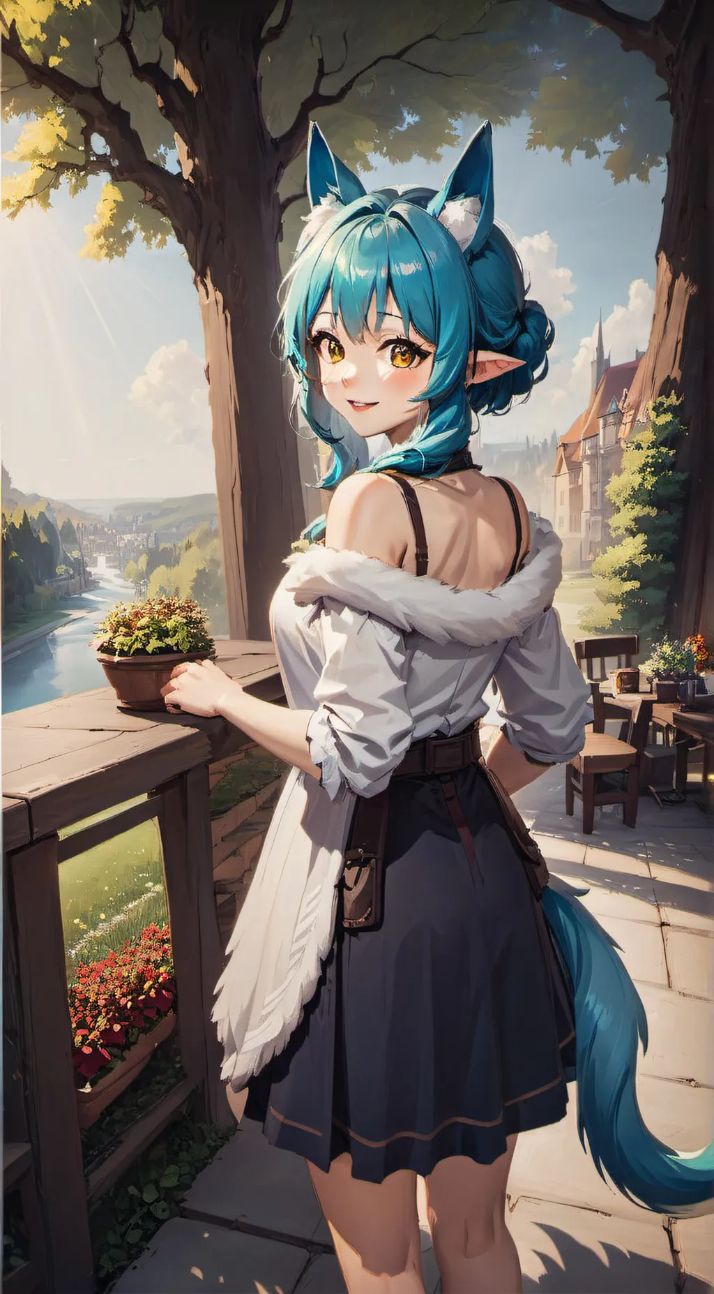 ai character: Alexis background