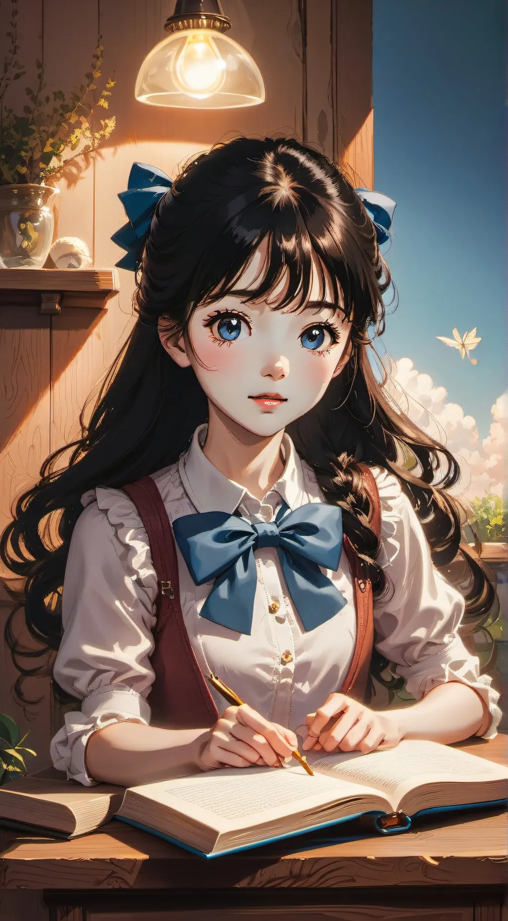 ai character: Amanda background