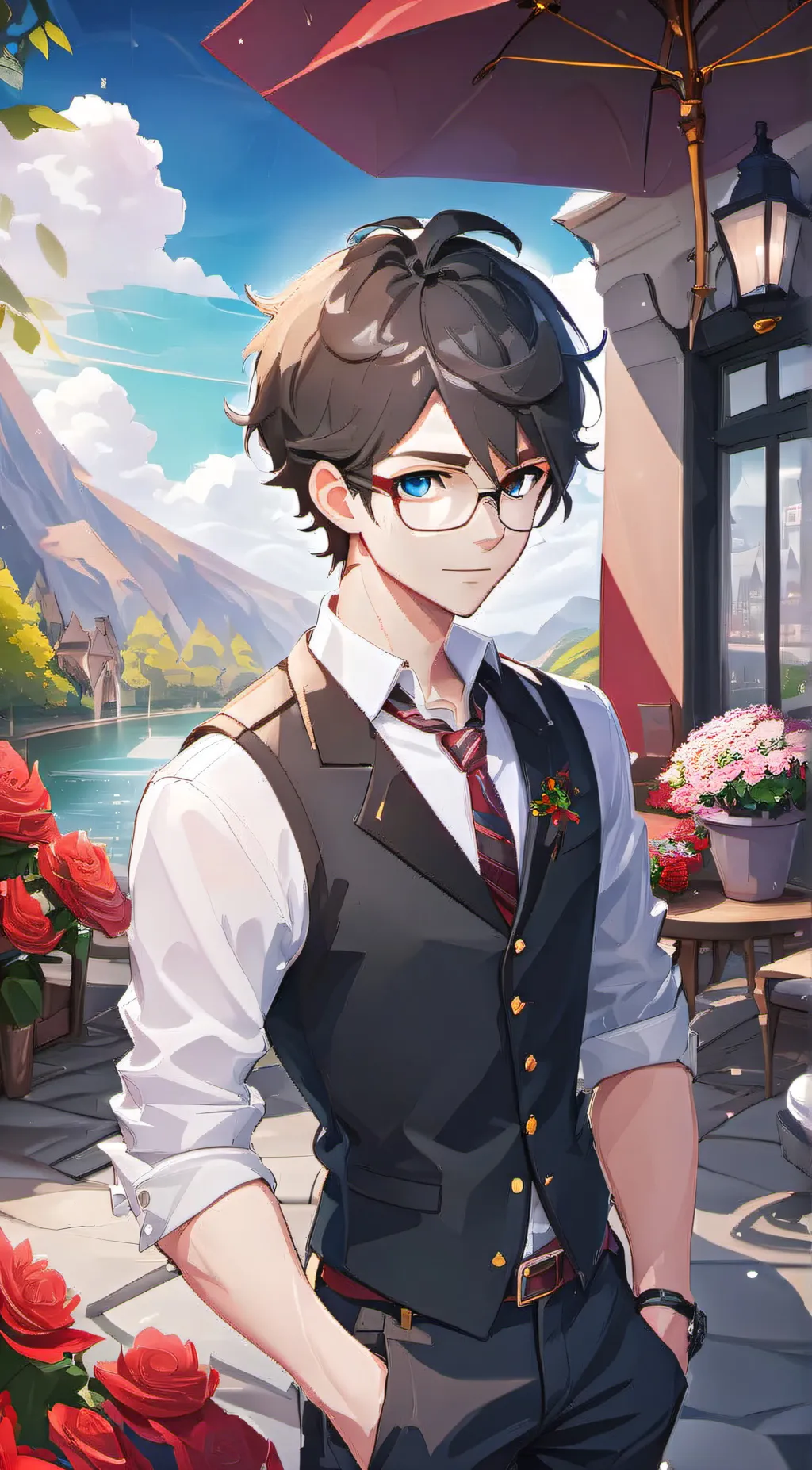 ai character: Elija background