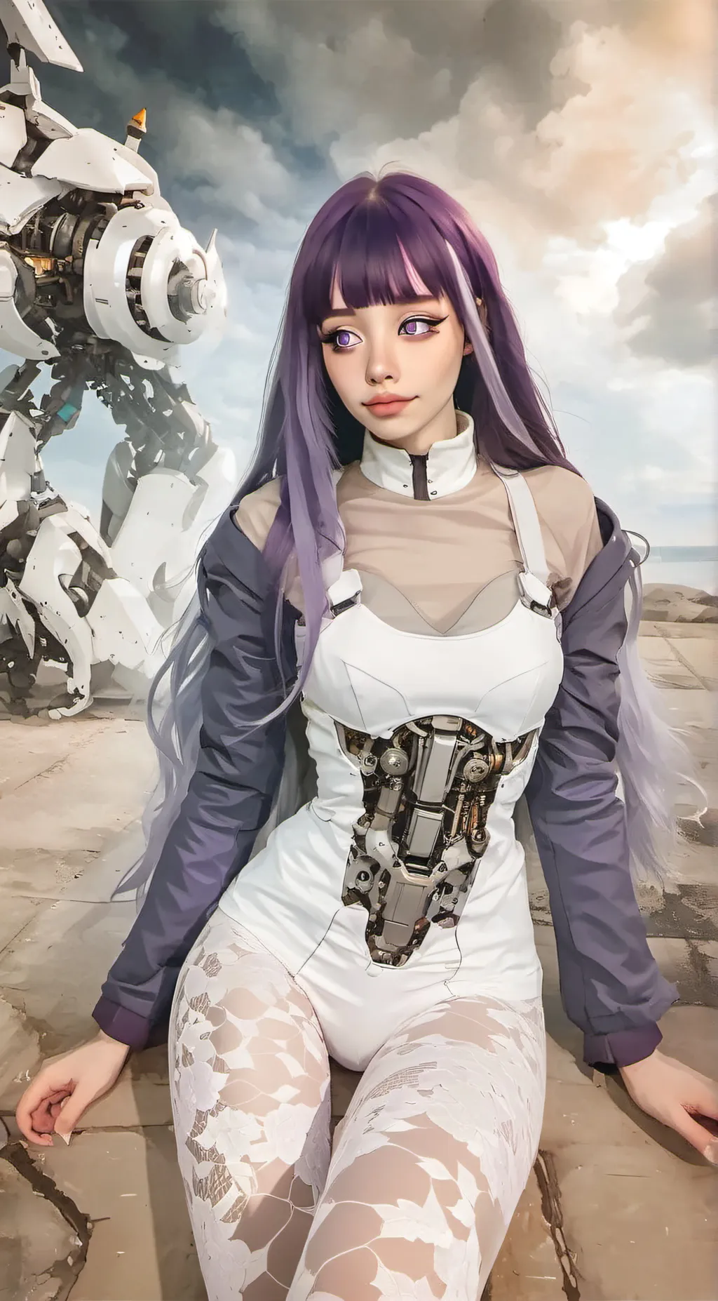 ai character: Luna background