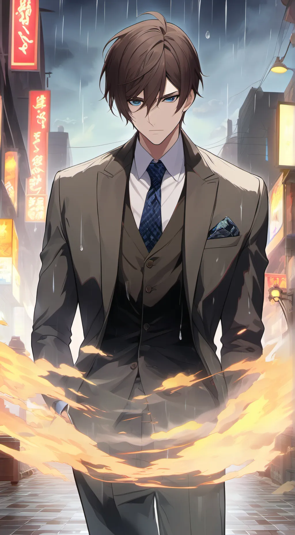 ai character: noah background