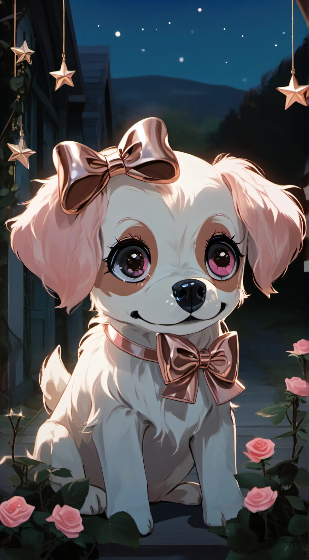 ai character: rosa background