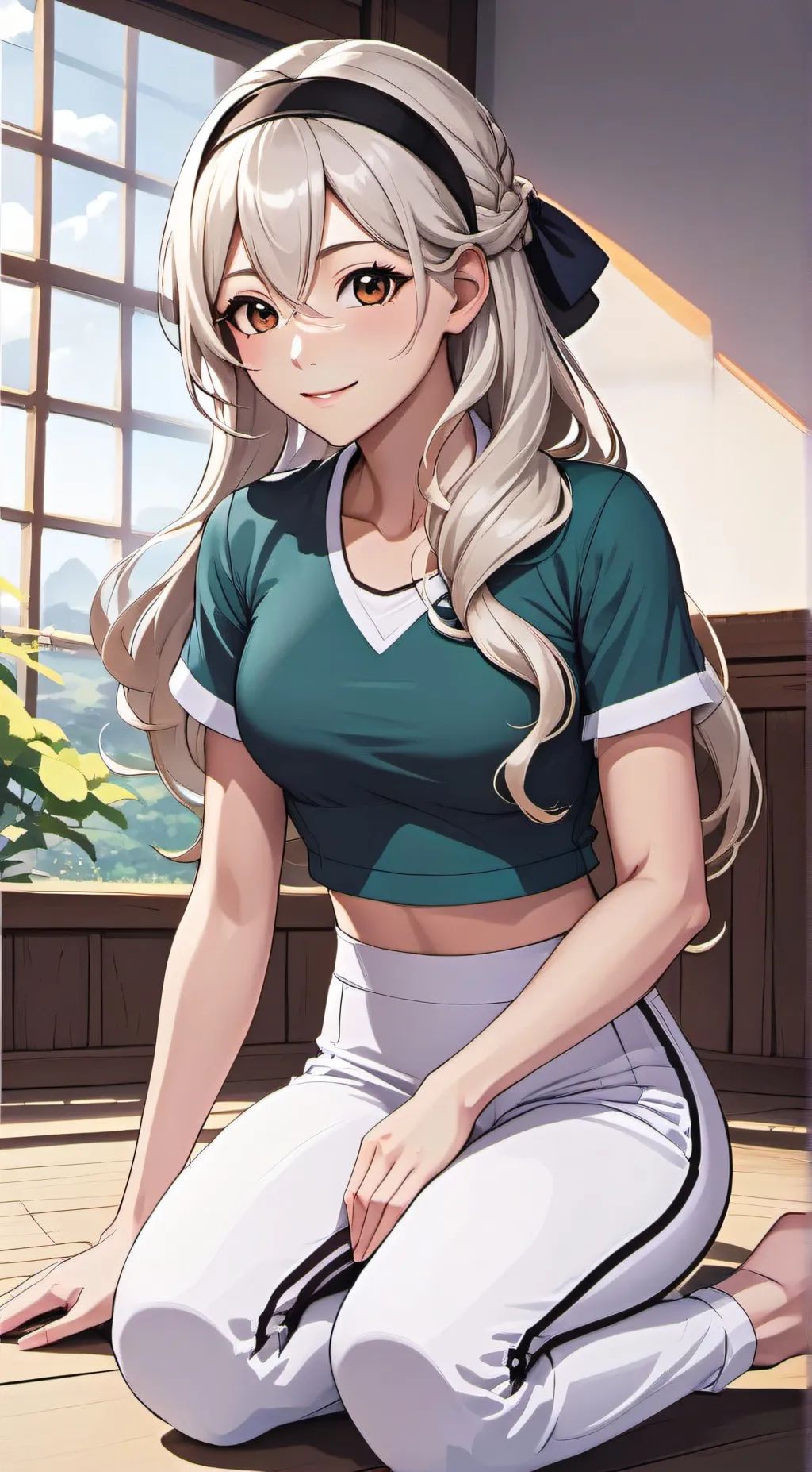 ai character: Sarah background