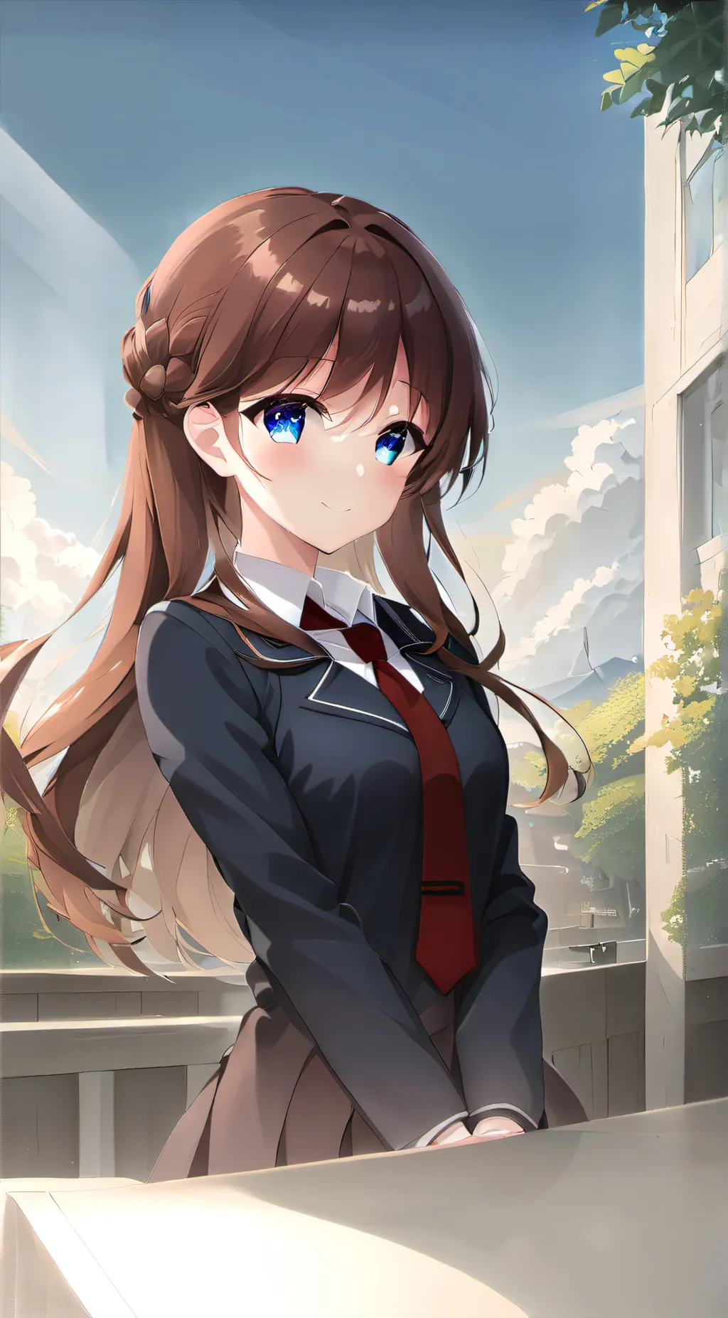 ai character: sunshinelovesy background