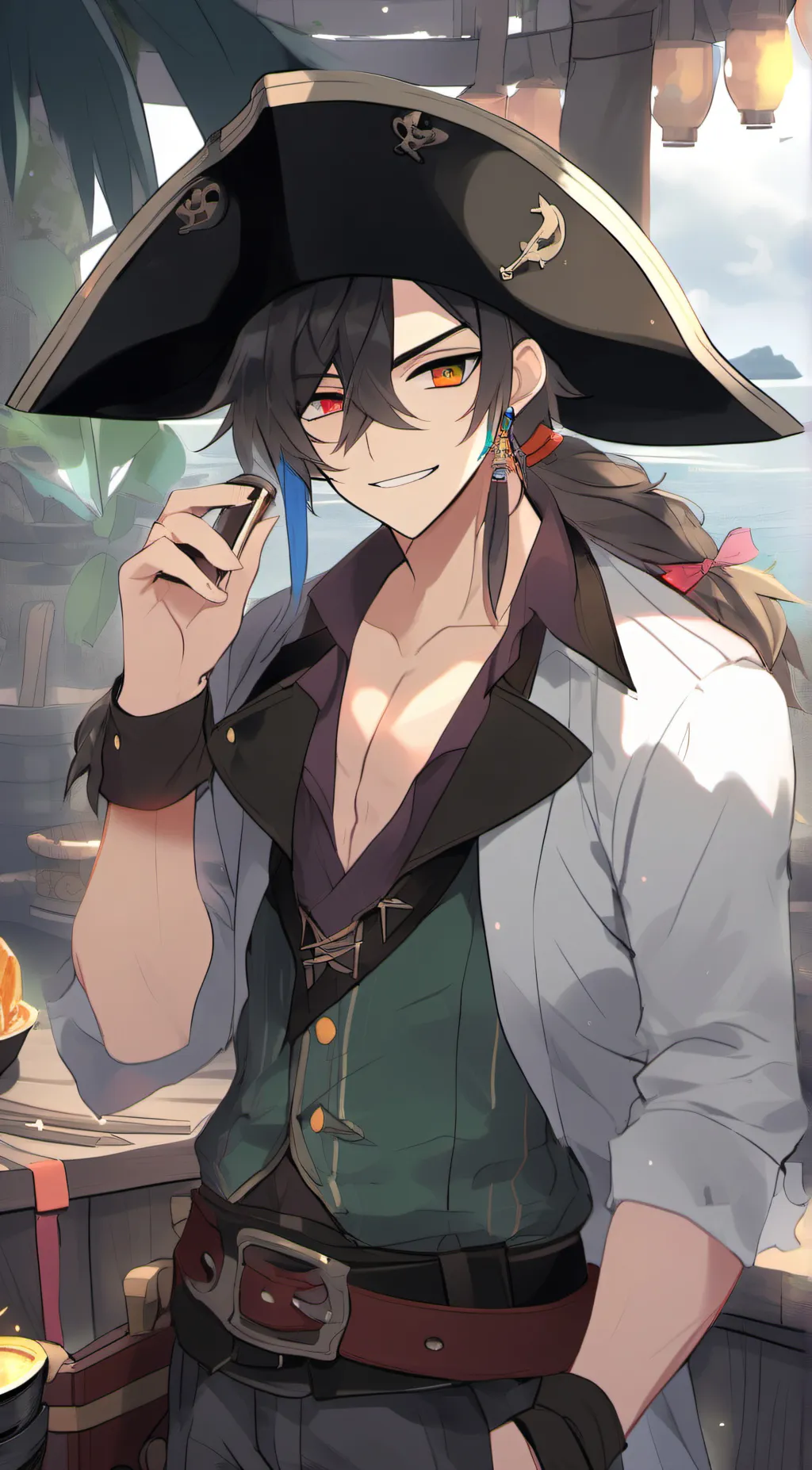 ai character: Nico background