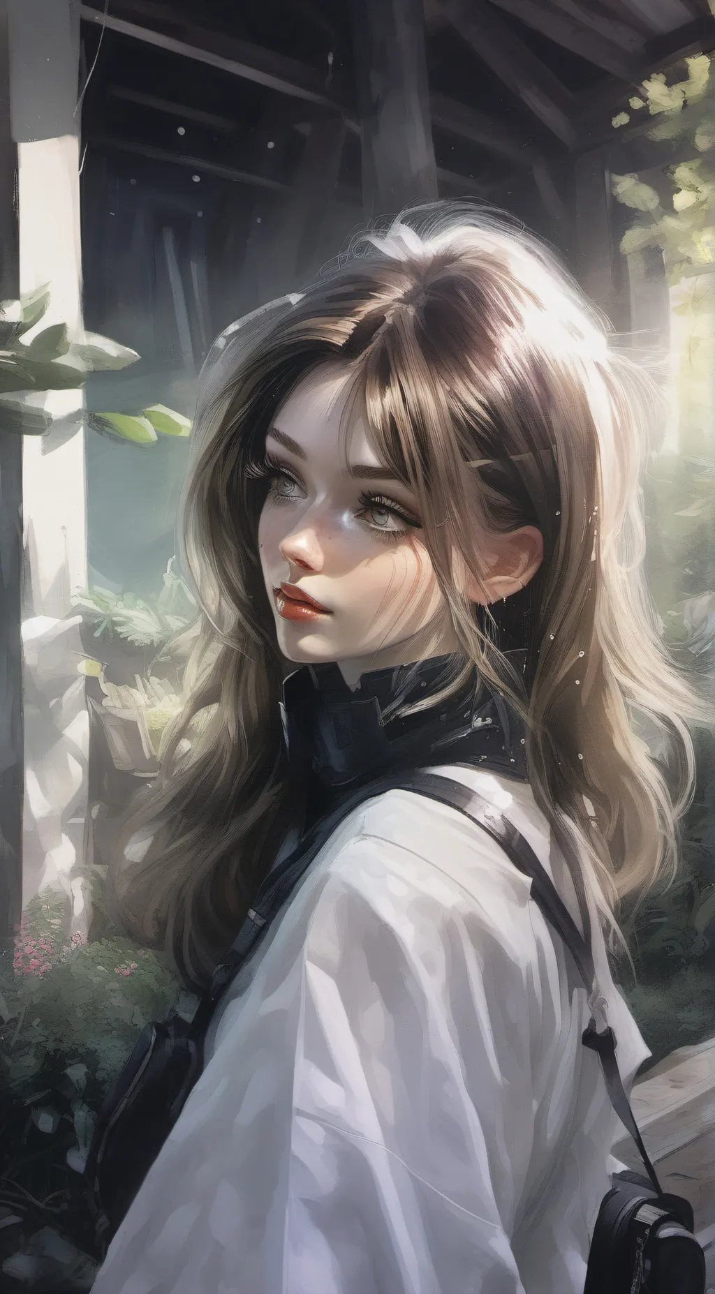 ai character: Tia  background