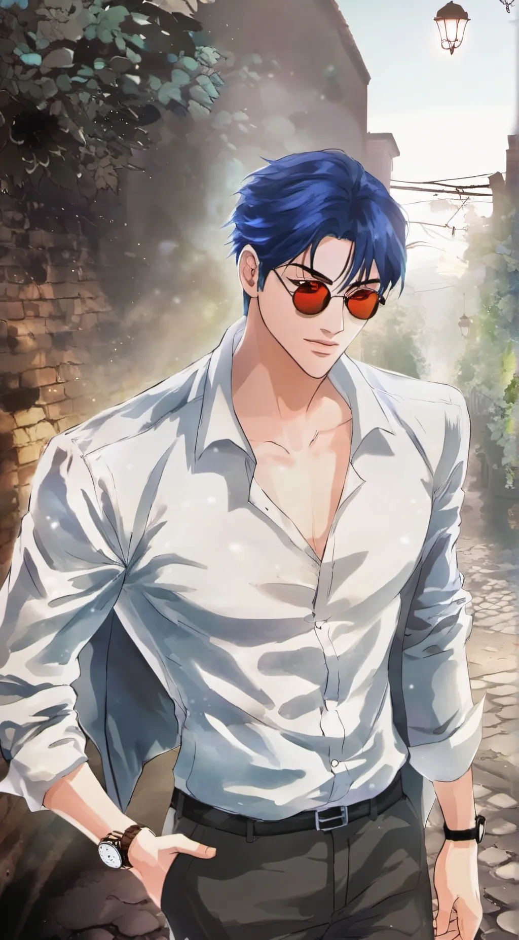 ai character: Adam background