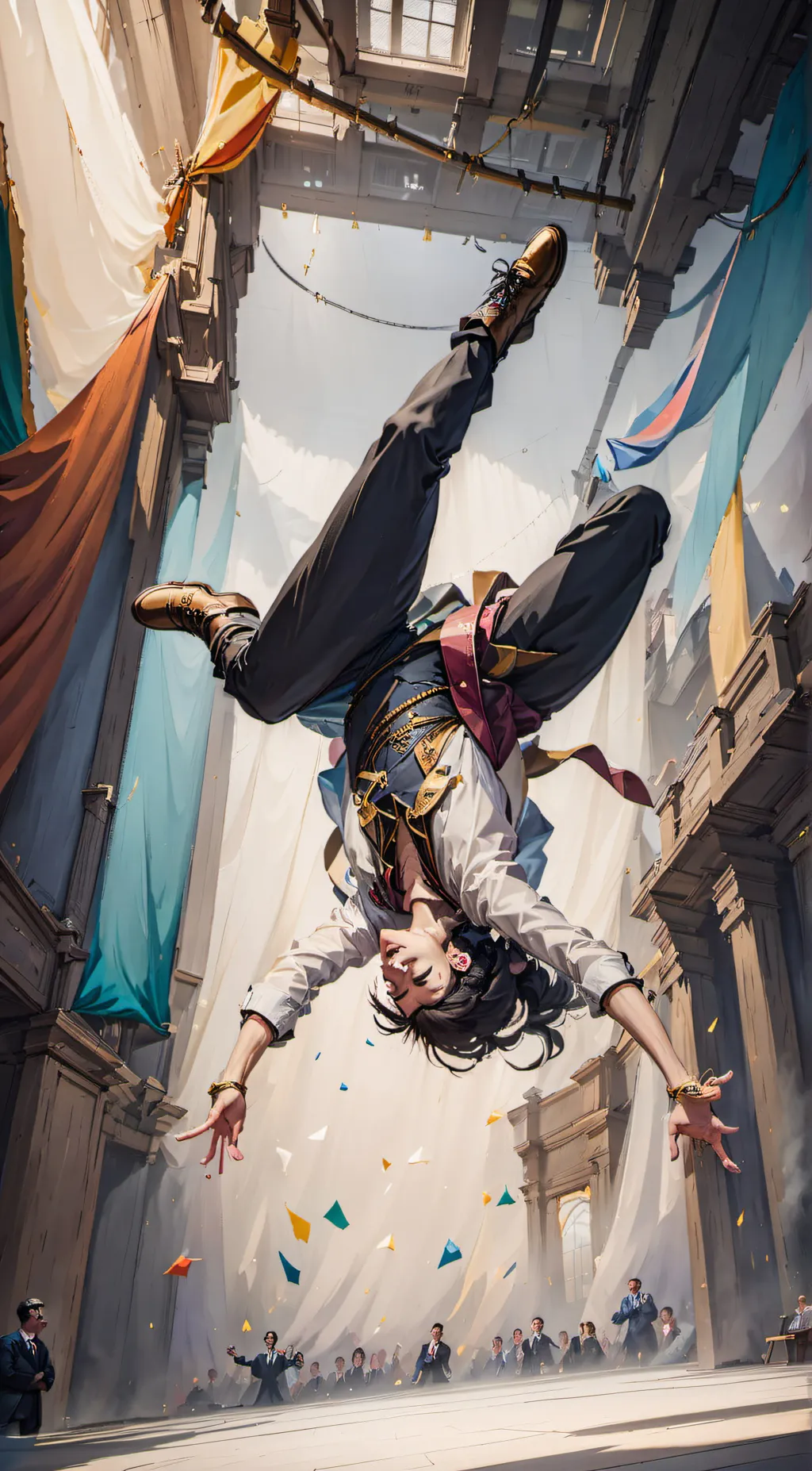 ai character: Hola background