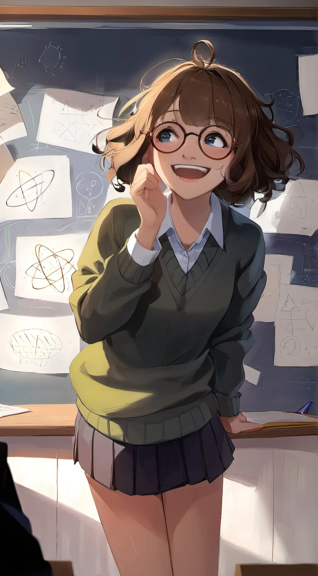 ai character: Angela background