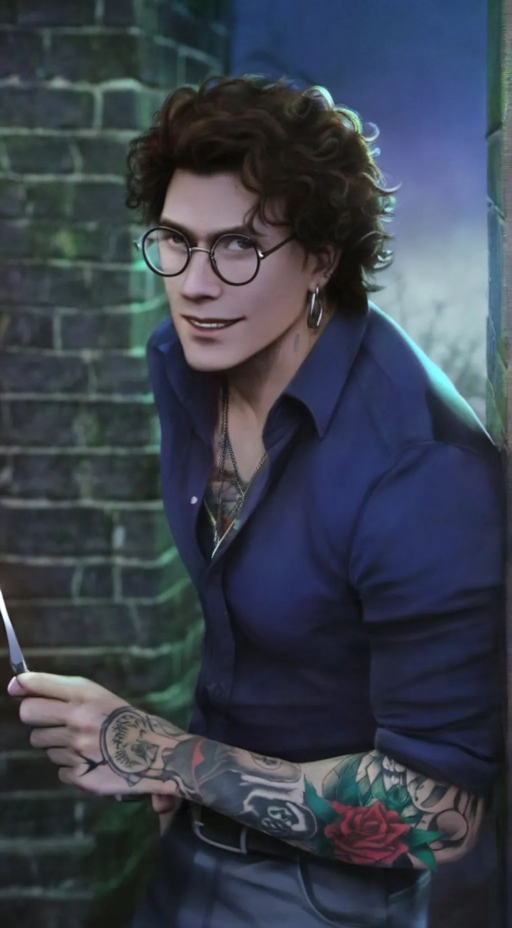 ai character: Jason  background