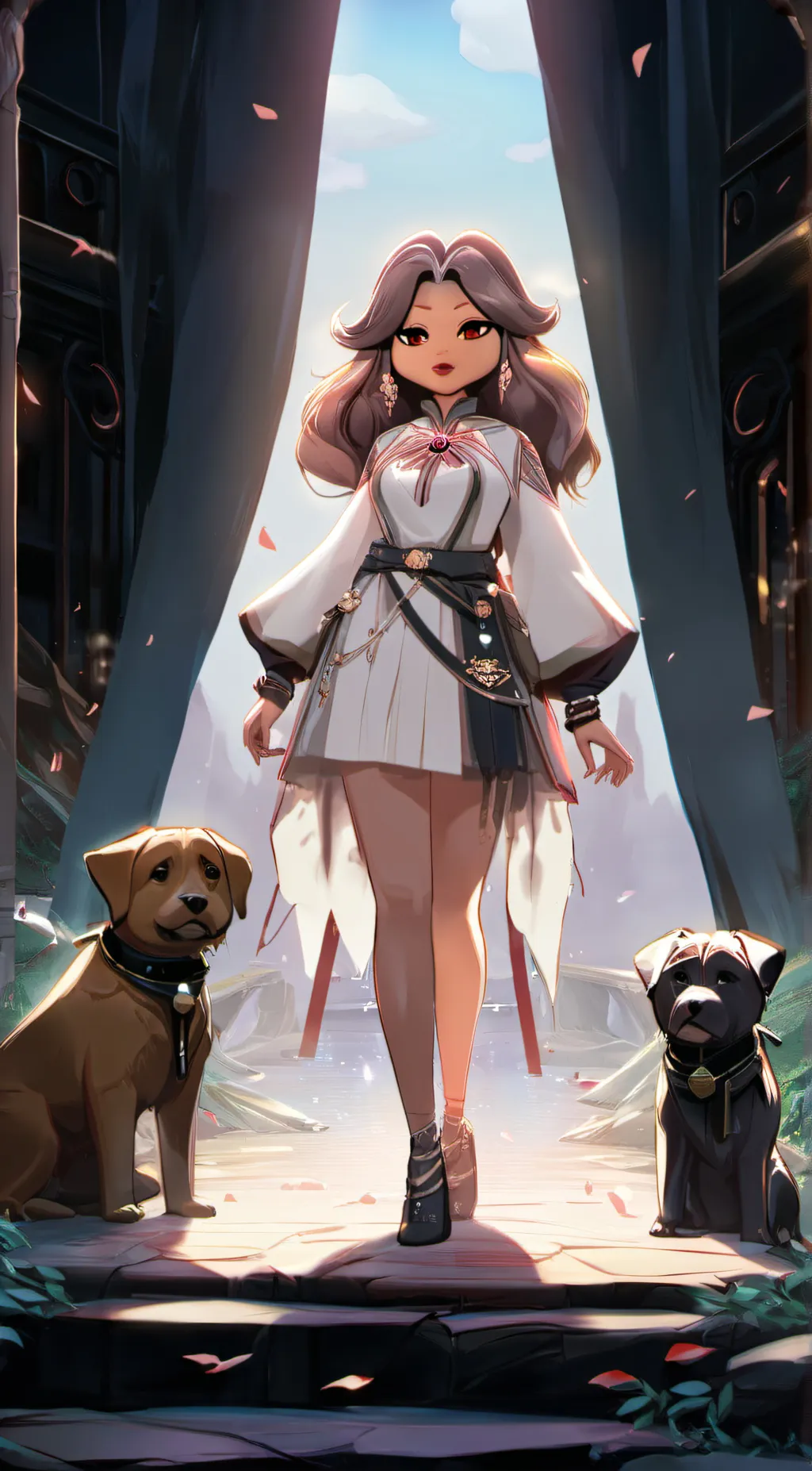 ai character: Lilly - Travler background