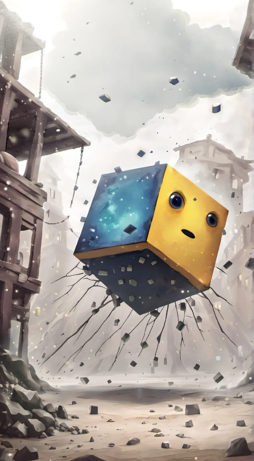 Talkie AI - Chat with Geometry dash cube