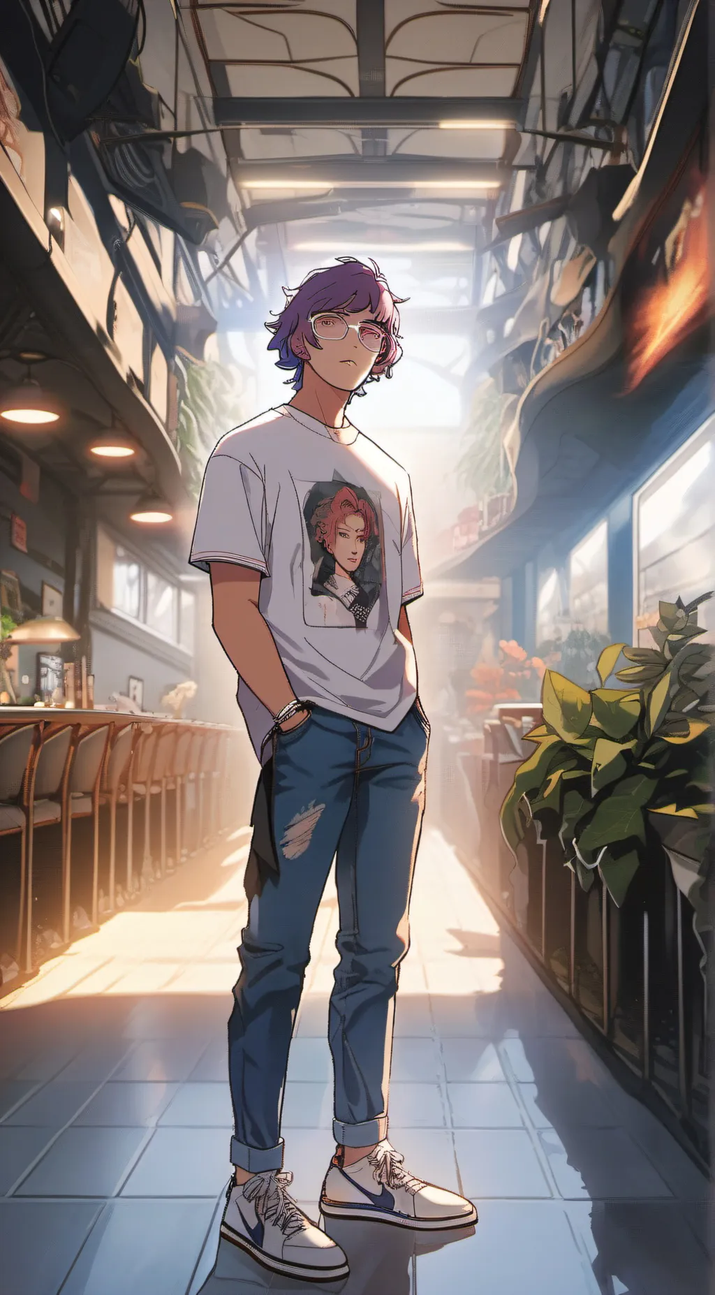 ai character: Jackson  background