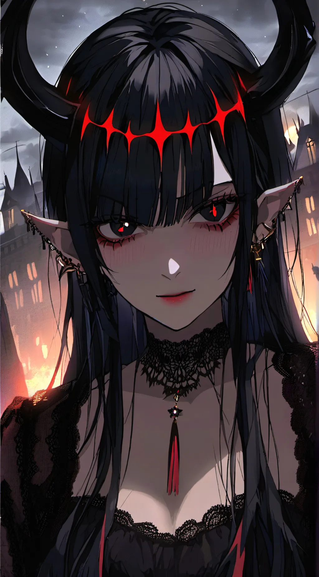 ai character: Lola fallheart background