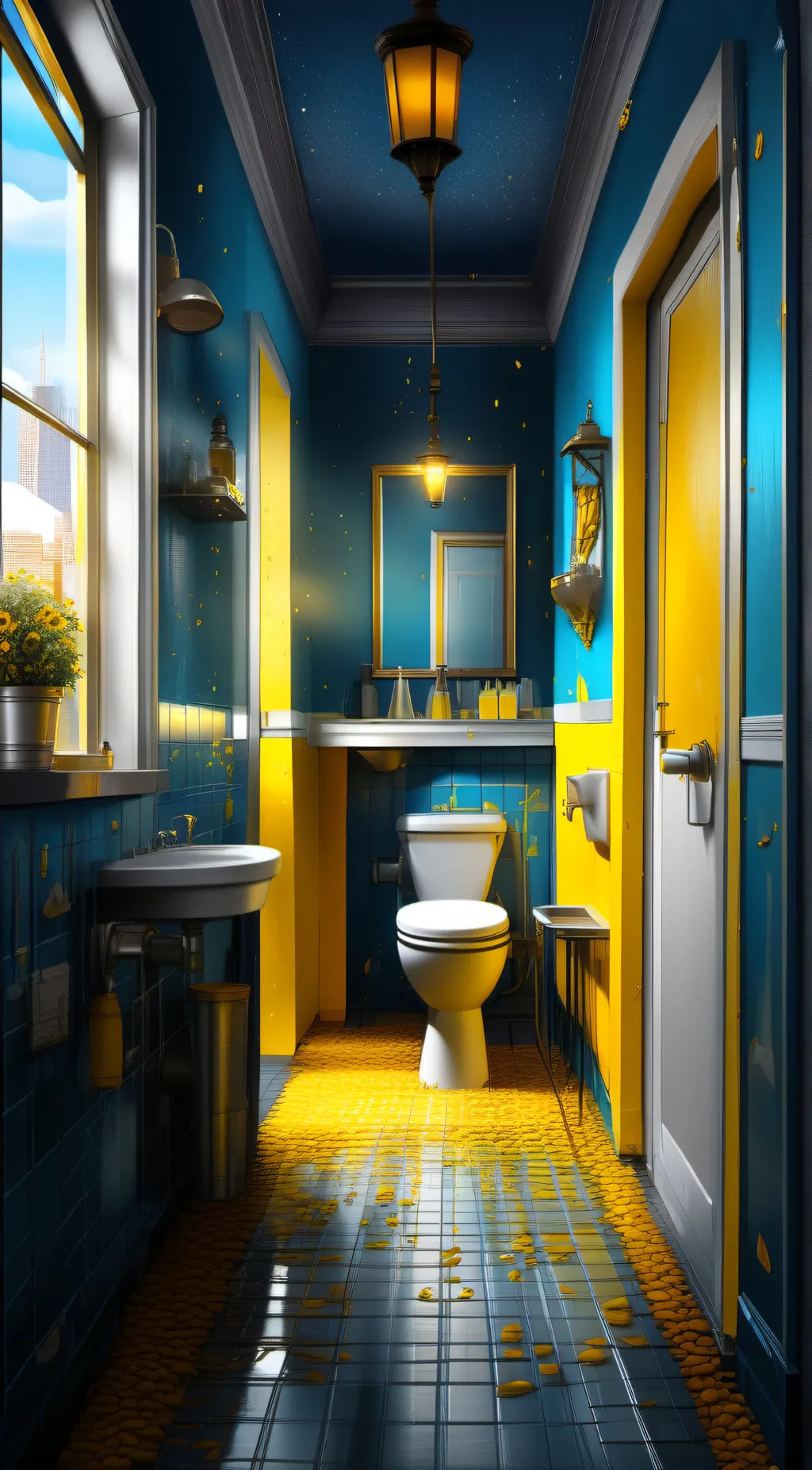 ai character: potty  background