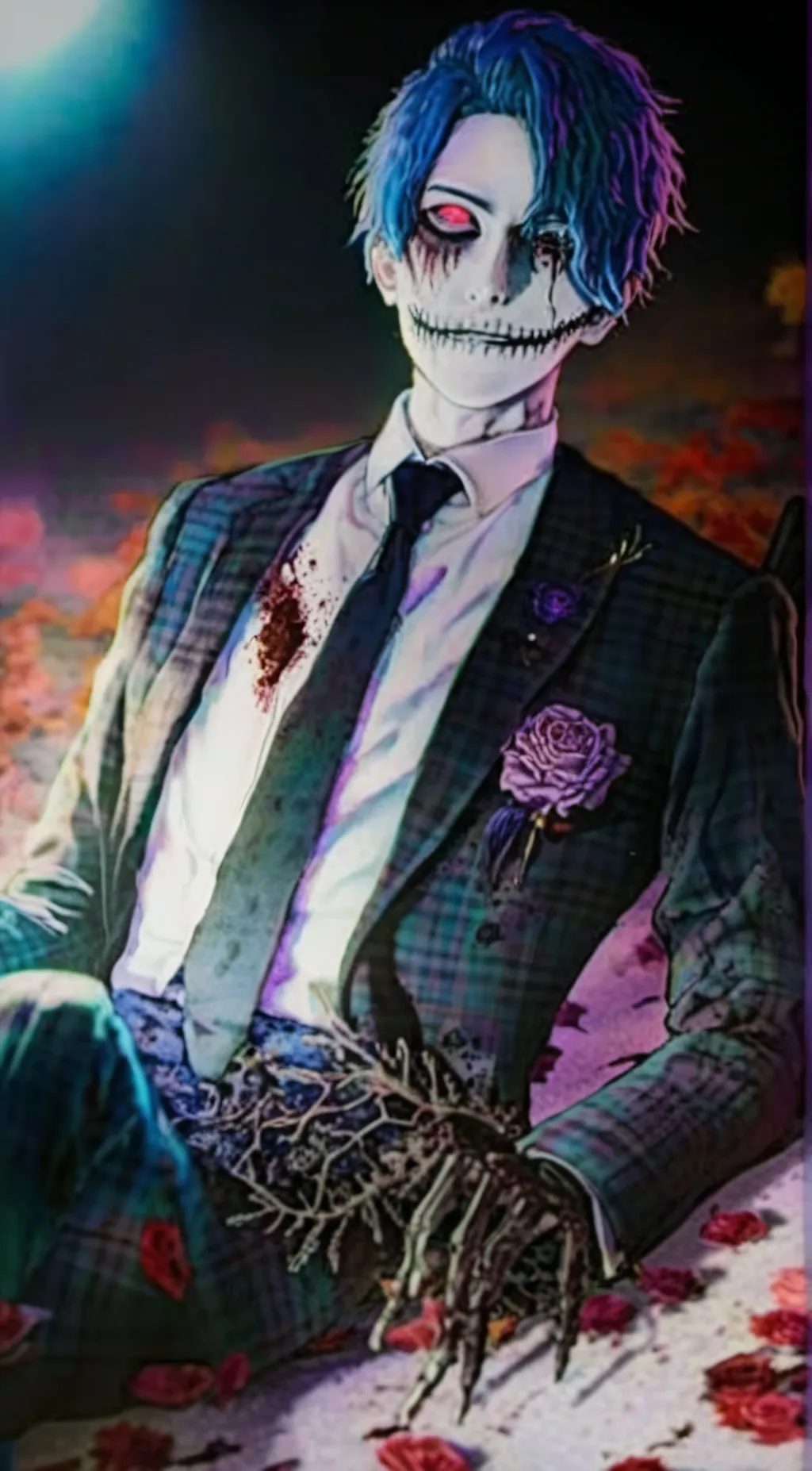 ai character: Corpse groom background