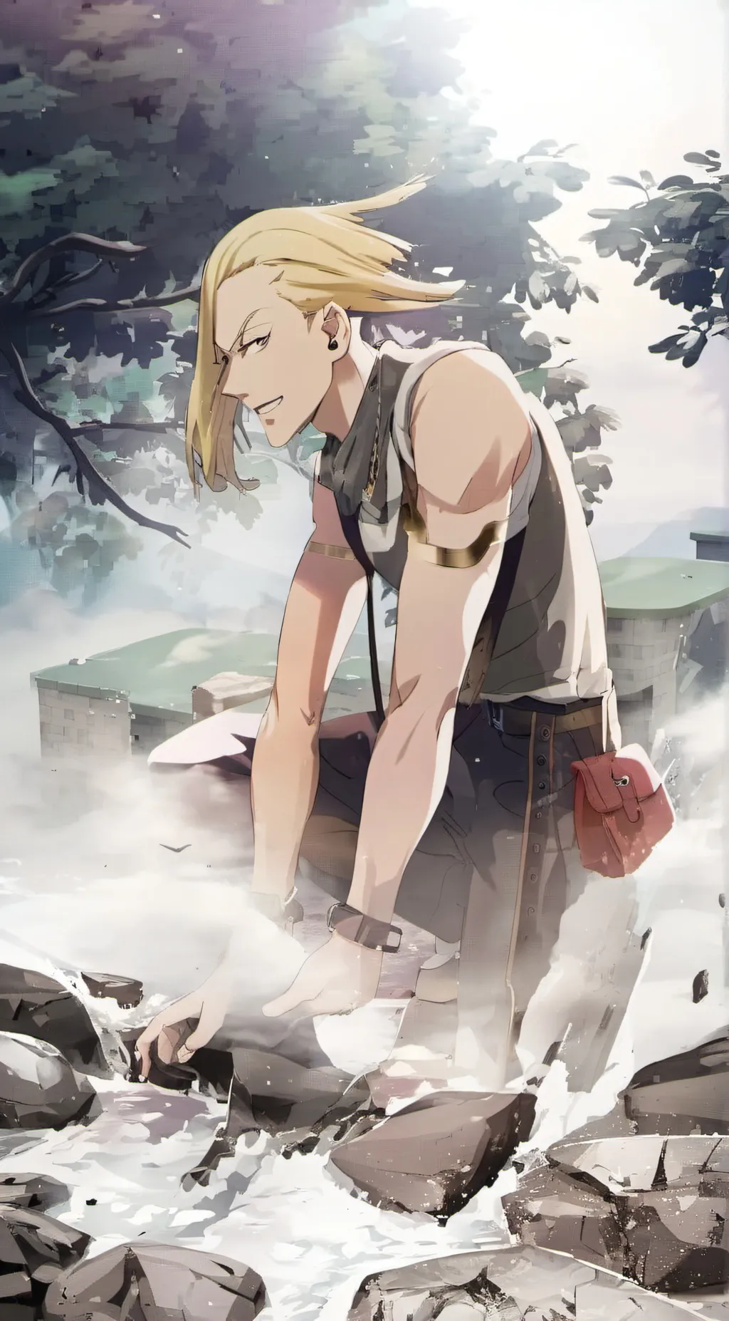 ai character: Draken  background